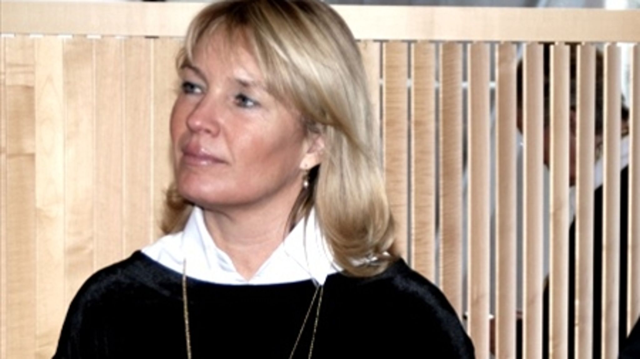 Den nye udenrigsminister Lene Espersen (K) ved ministeroverdragelsen, tirsdag 23. februar.
