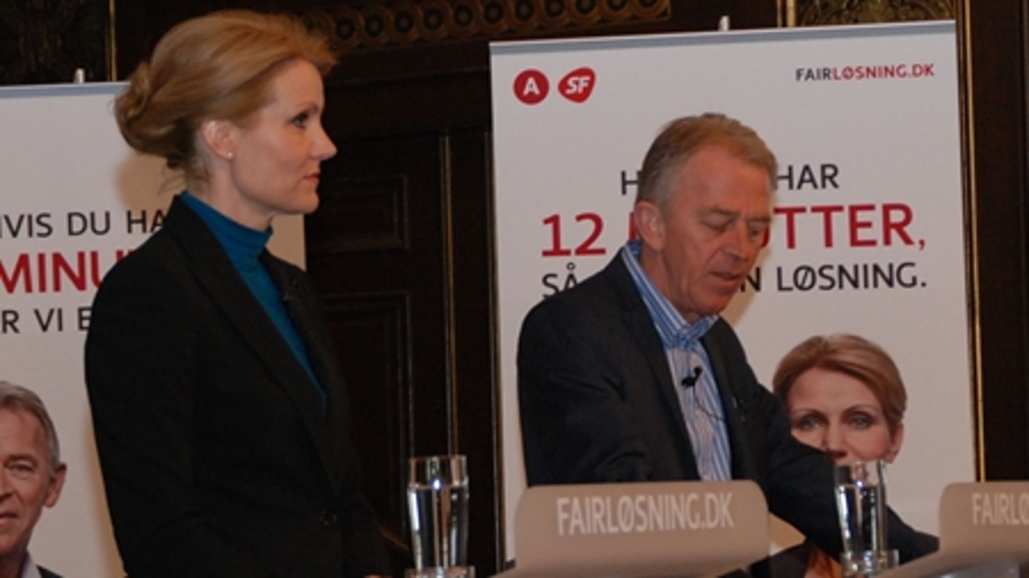 Bankerne skal fortsat holde for, når pengene til finansiering af S-SF's økonomiske plan skal kradses ind.