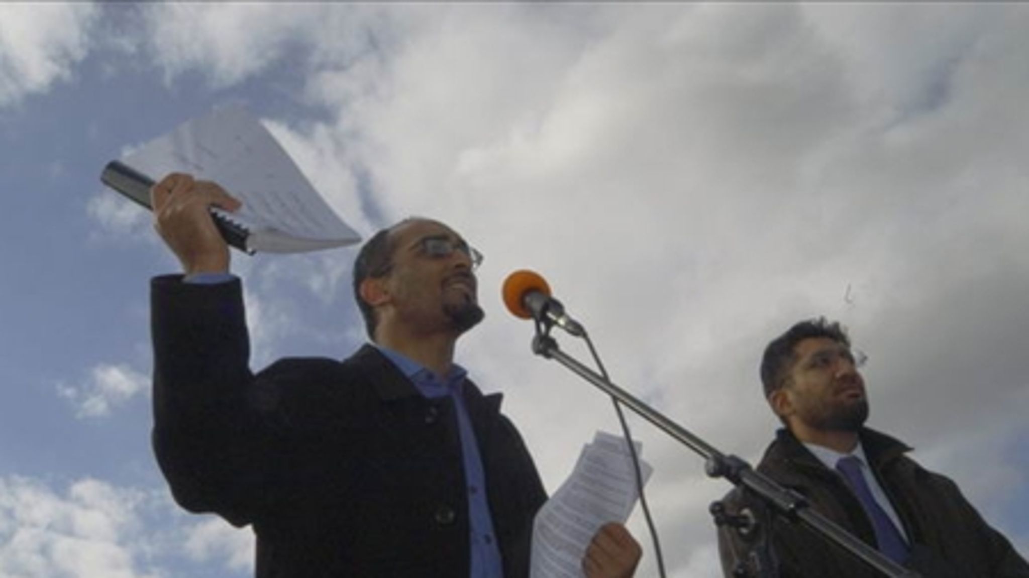 Hizb-ut-Tahrir på gaden: Den ekstreme organisation har langt større opbakning end de nazister, flere indvandrerpolitikere sammenligner den med.