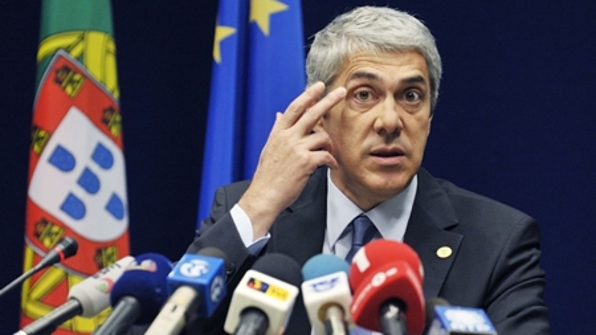 Portugals fungerende premierminister José Socrates