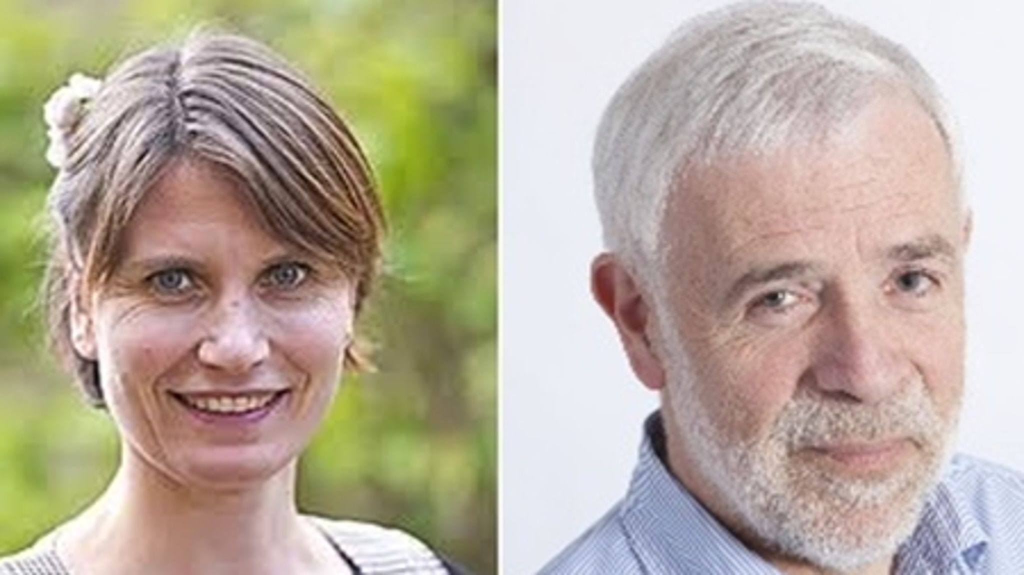 Helene Valgreen, formand for Danmarks Vejlederforening, og
John Vilhelmsen, formand for Ungdommens Uddannelsesvejledning i Danmark. 