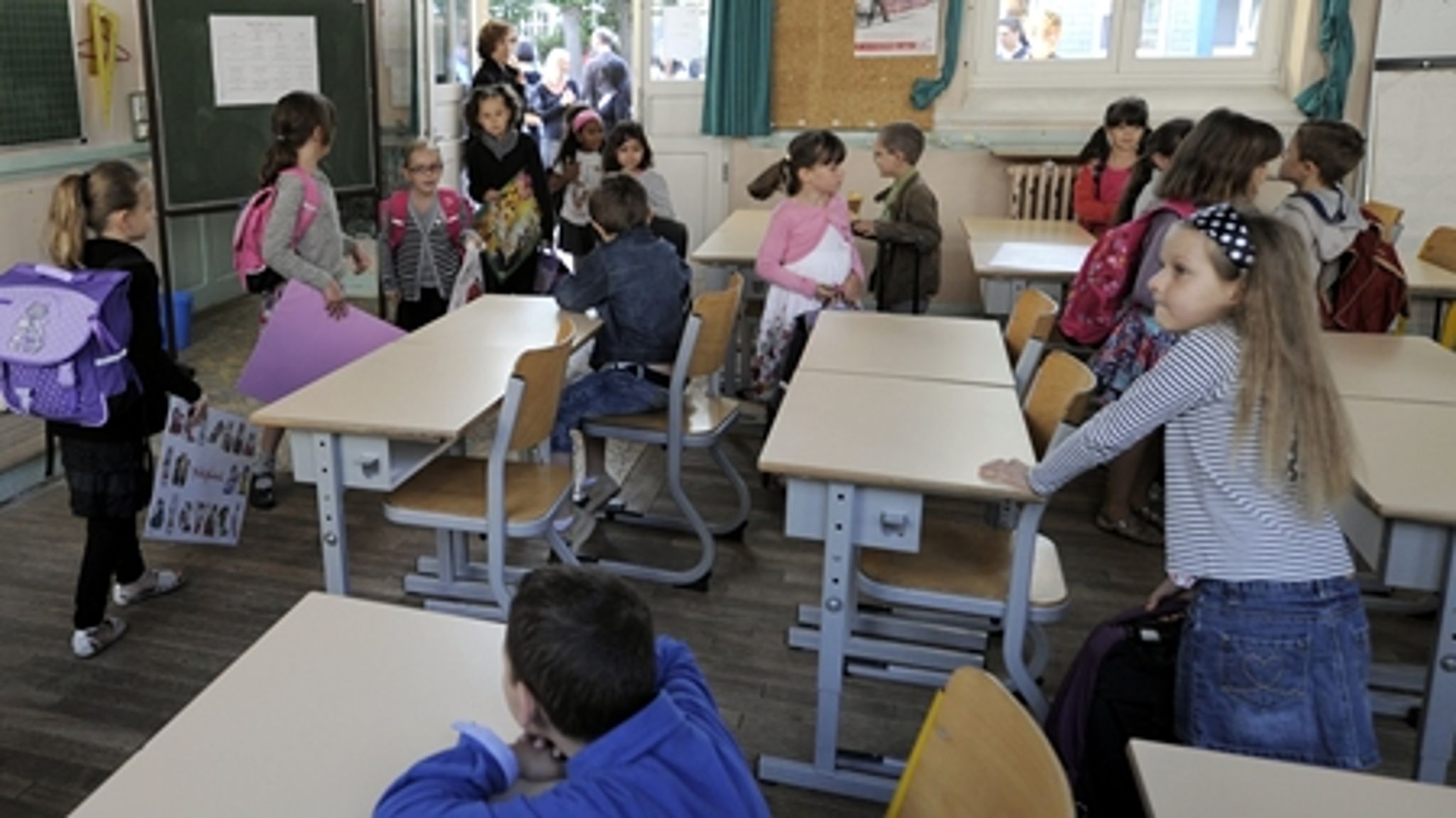 Oppositionen vil gerne give skolerne bedre muligheder for at bryde folkeskolens stamklasser op. 