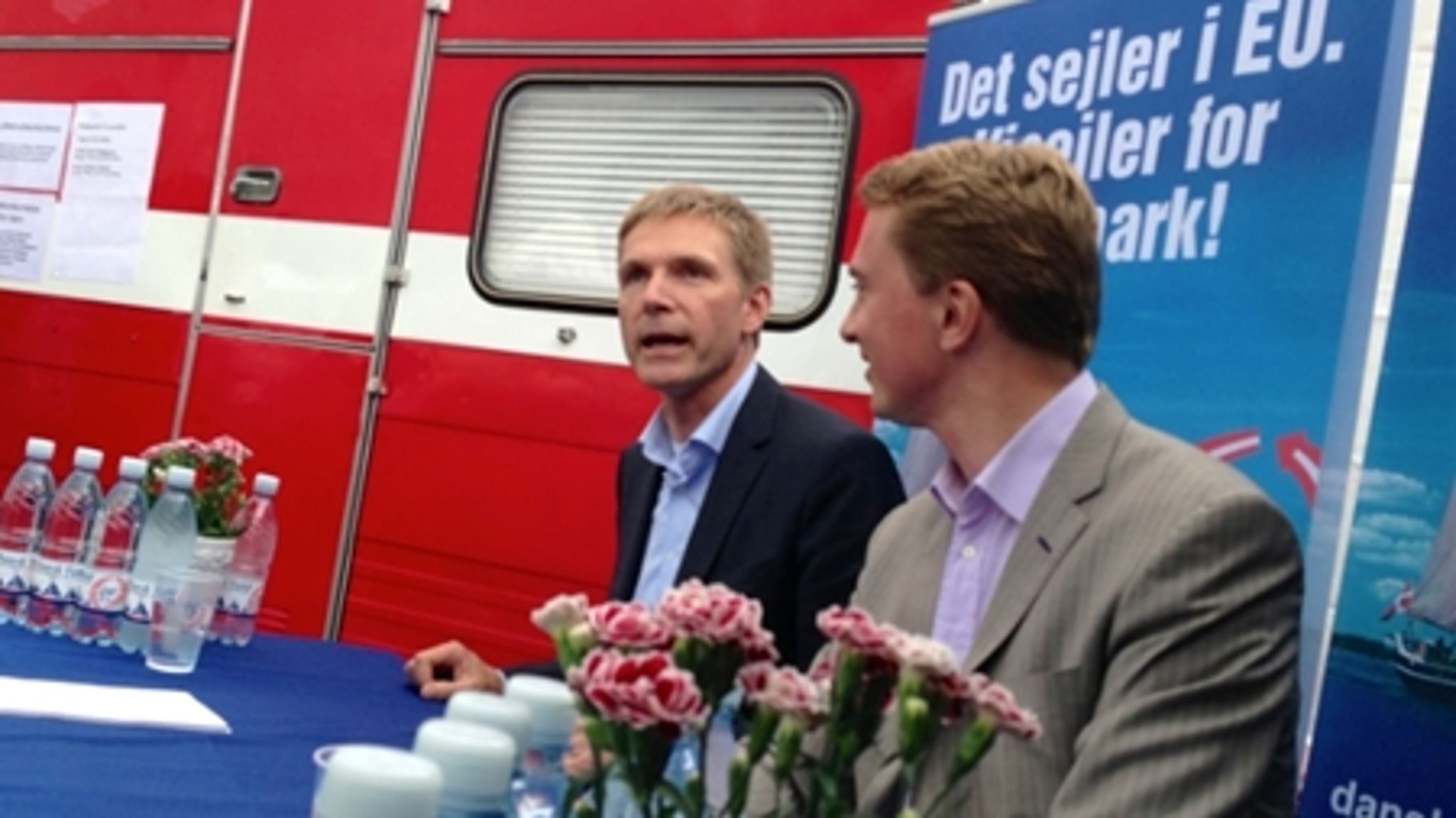 Dansk Folkeparti står til at blive største parti ved valget til Europa-Parlamentet.