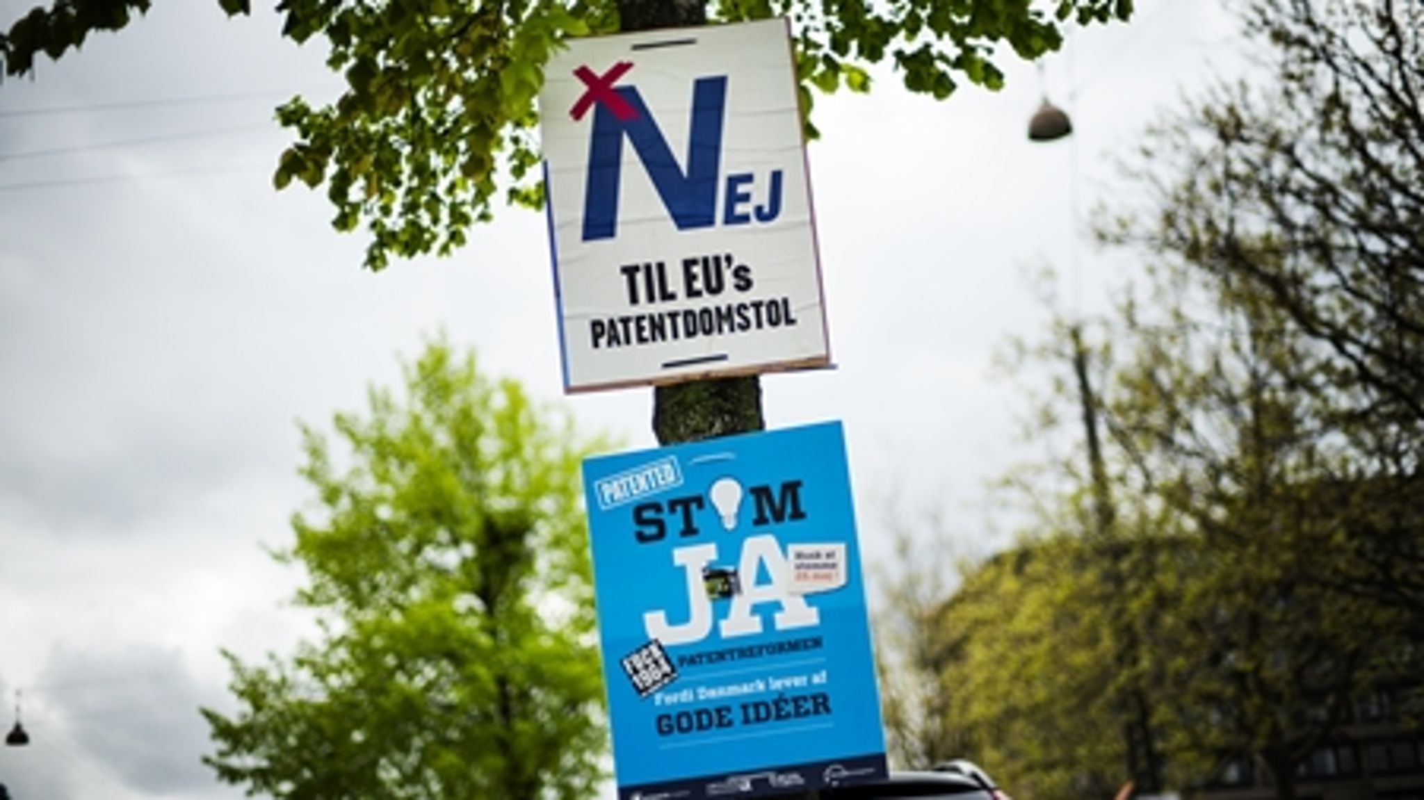 De seneste målinger viser, at et flertal af vælgerene bakker op om dansk tilslutning til den fælles europæiske patentdomstol.