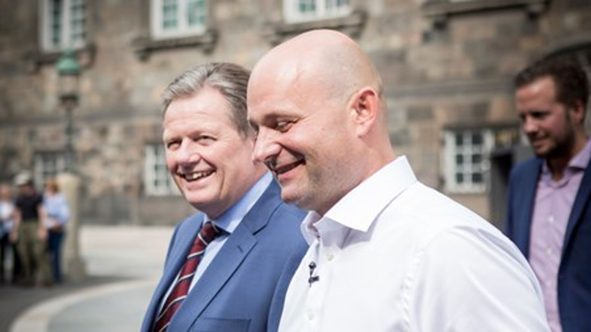 Lars Barfoed kunne ikke tiltrække vælgere. Nu får Søren Pape Poulsen ansvaret for at løfte partiet. <i>Foto: Sophia Juliane Lydolph / Scanpix</i><br><br>
