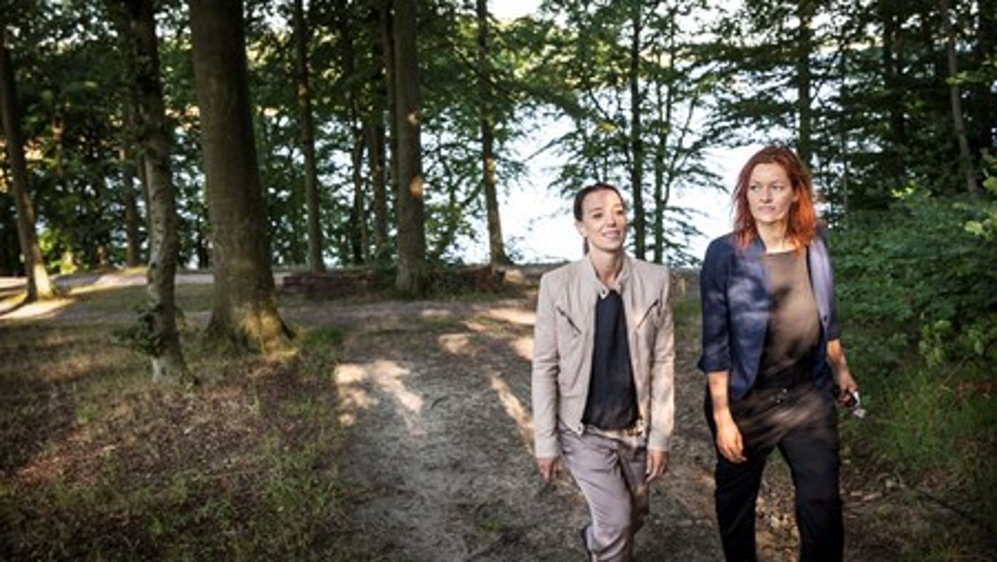 Miljøminister Kirsten Brosbøl (S) besøgte i august Nationalpark Skjoldungernes Land sammen med borgmester i Lejre kommune Mette Touborg (SF).