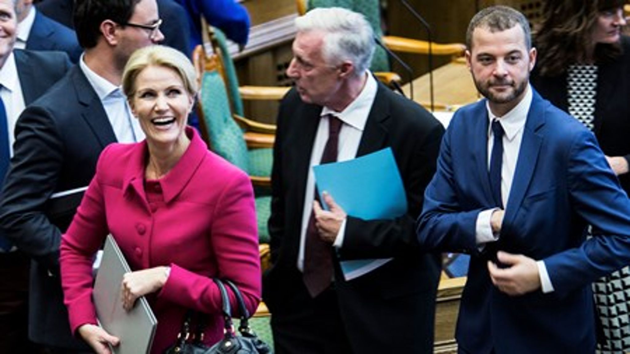 Helle Thorning-Schmidt (S) smilede næppe helt så meget, da Radikales Morten Østergaard i weekenden genåbnede debatten om boligskatten. 