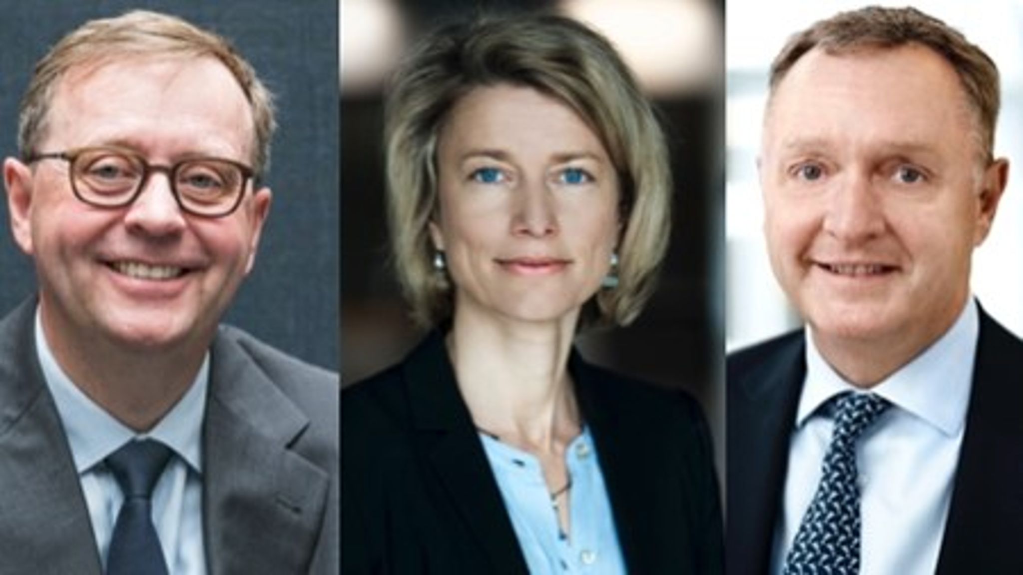 Der skal satses mere på it i folkeskolen, skriver rådsmedlemmerne i Det Digitale Råd&nbsp;<span>Niels Soelberg (<i>tv.</i>), Eva Berneke og Carsten Dilling, som er</span>&nbsp;henholdsvis&nbsp;adm. direktør i Microsoft Danmark, adm. direktør i KMD samt adm. direktør i TDC.&nbsp;
