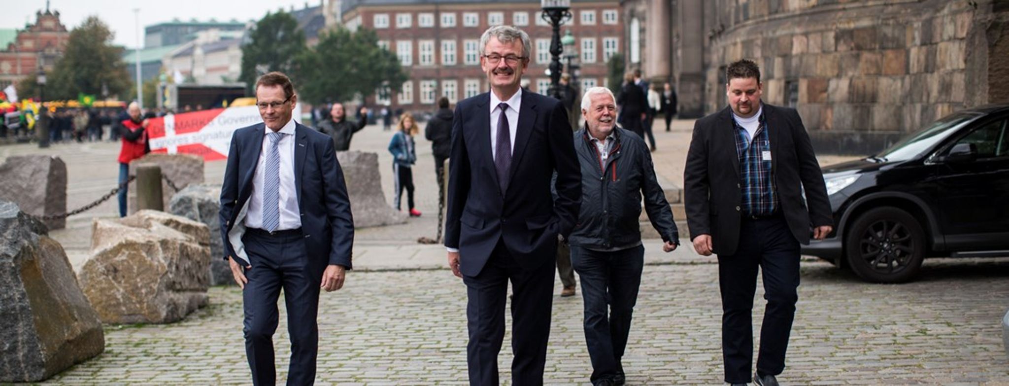 Erling Bonnesen (tv) og Henrik Høegh har i flere år tegnet Venstres natur- og landbrugspolitik. Høegh genopstiller dog ikke til valget. 