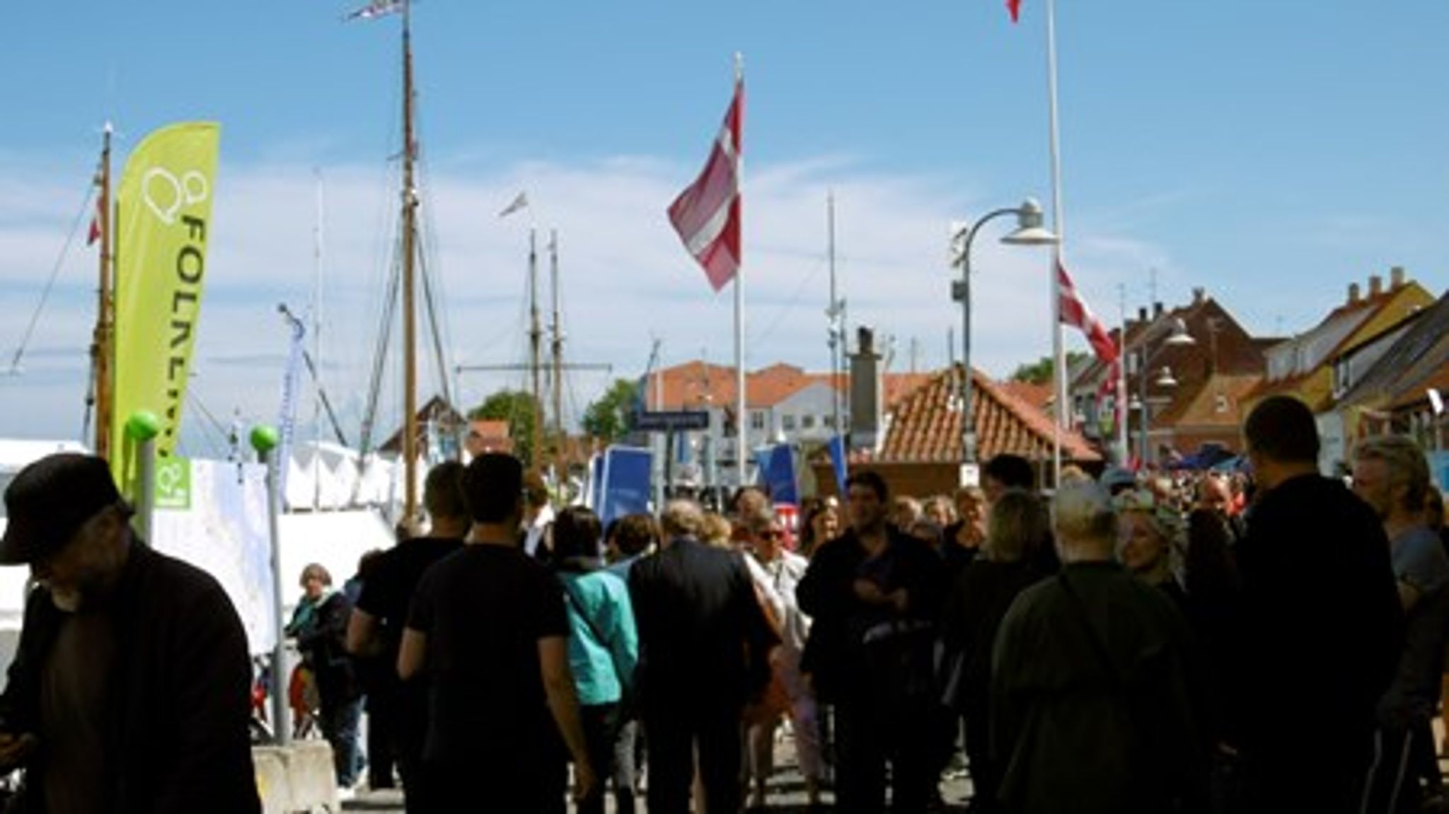 Folkemøde i Allinge.&nbsp;
