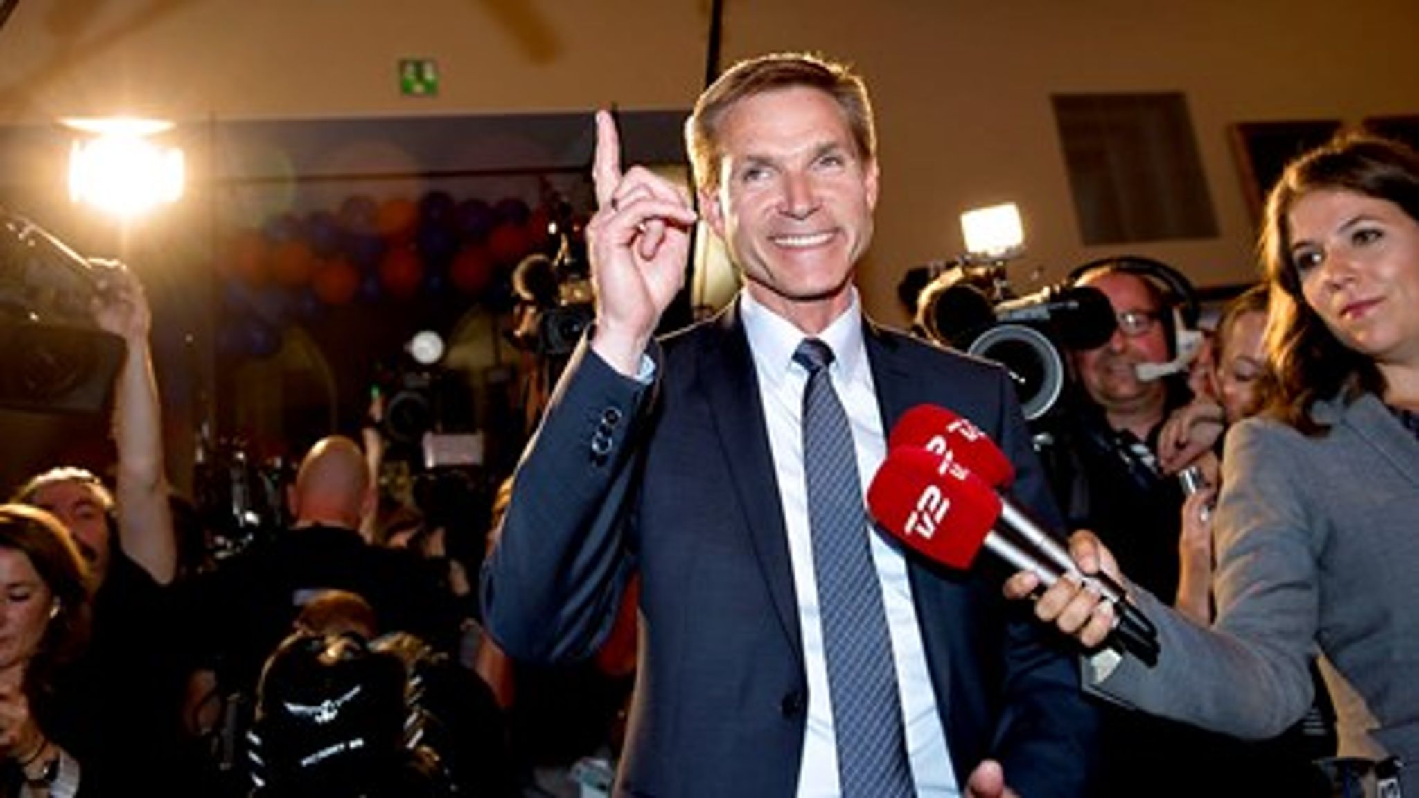 Kristian Thulesen Dahl og Dansk Folkeparti leverer med valget 15 nye politikere til Folketinget.