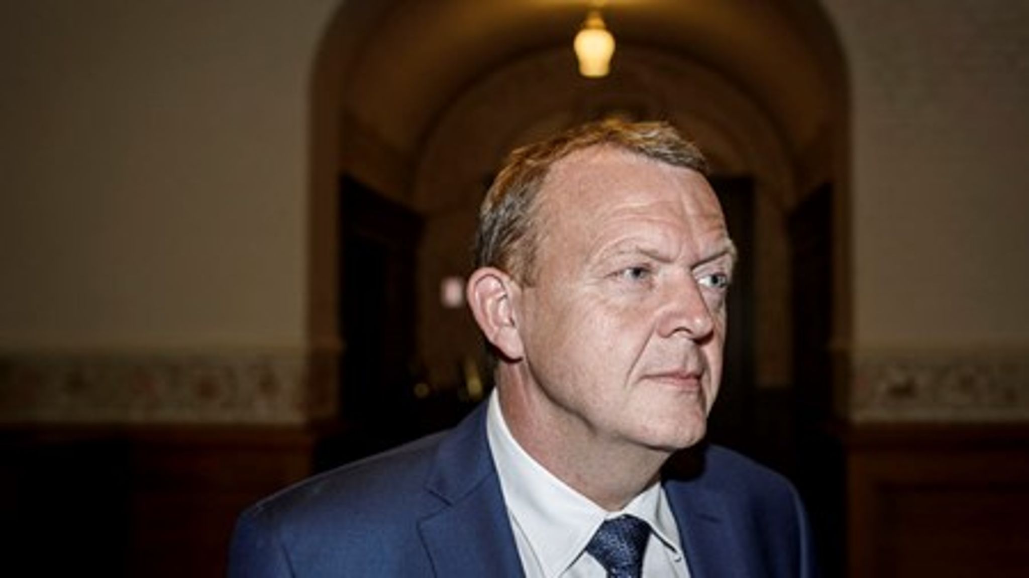 Lars Løkke Rasmussen sagde efter mandagens forhandlinger, at han fortsætter drøftelserne tirsdag. 