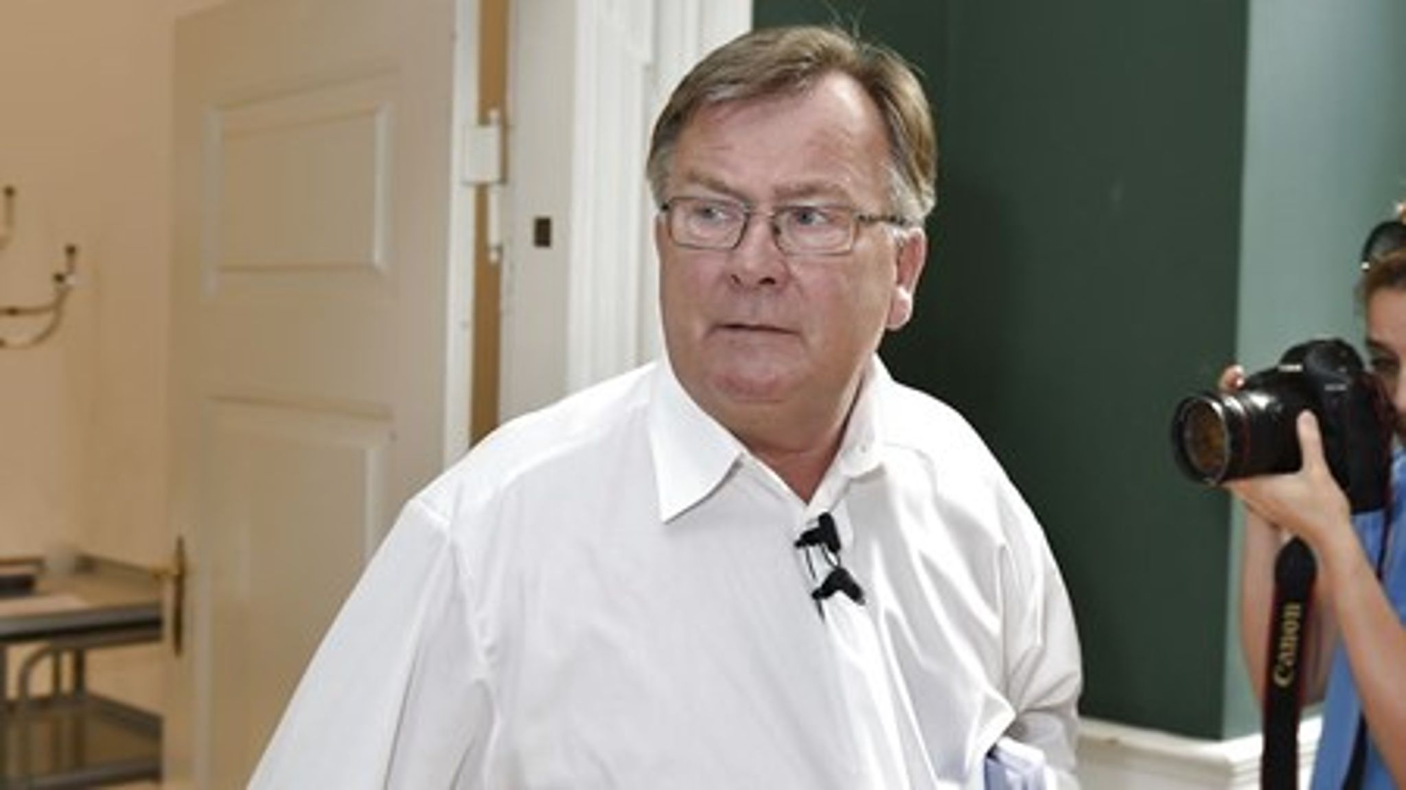 Finansminister Claus Hjort Frederiksen mener, at DR er blevet for dominerende. 