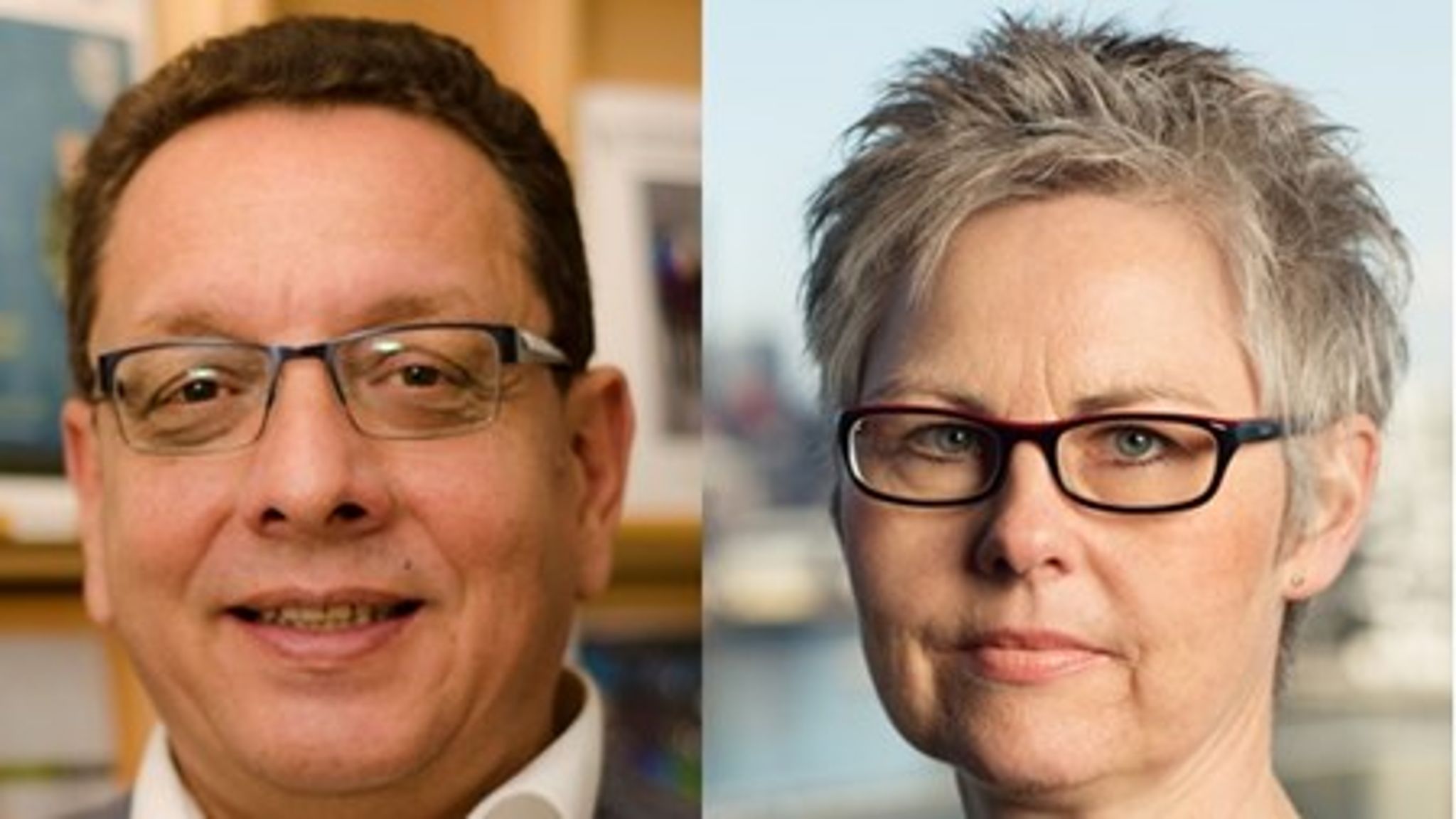 Formand for UU Danmark,&nbsp;Mark Jensen (tv), og&nbsp;chefkonsulent i Håndværksrådet, Heike Hoffmann (th), er bekymrede over lærere og vejlederes manglende viden om&nbsp;erhvervsuddannelser.