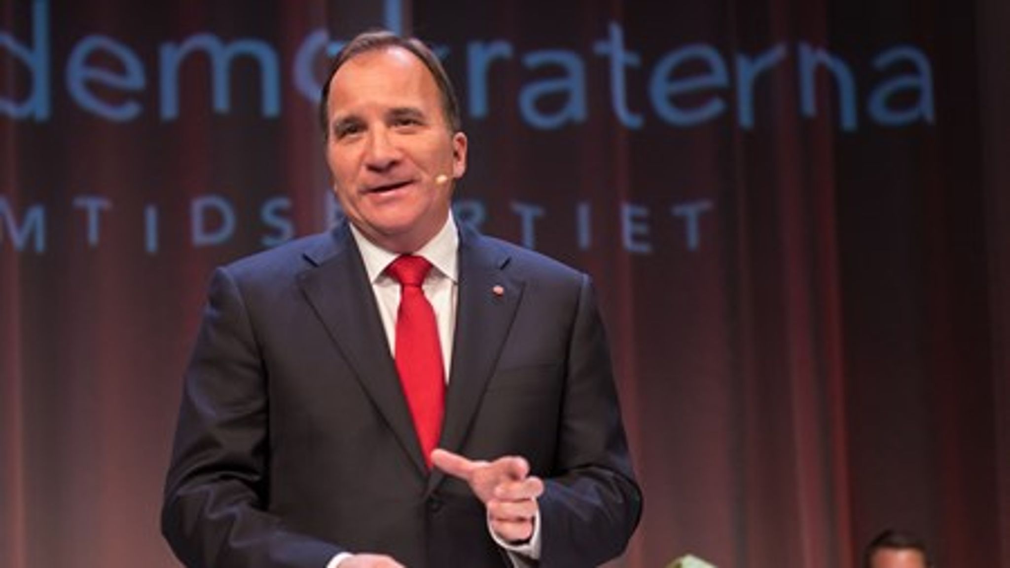 Den svenske statsminister Stefan Löfven håber på en mere ligelig fordeling af flygtninge mellem EU-landene.&nbsp;