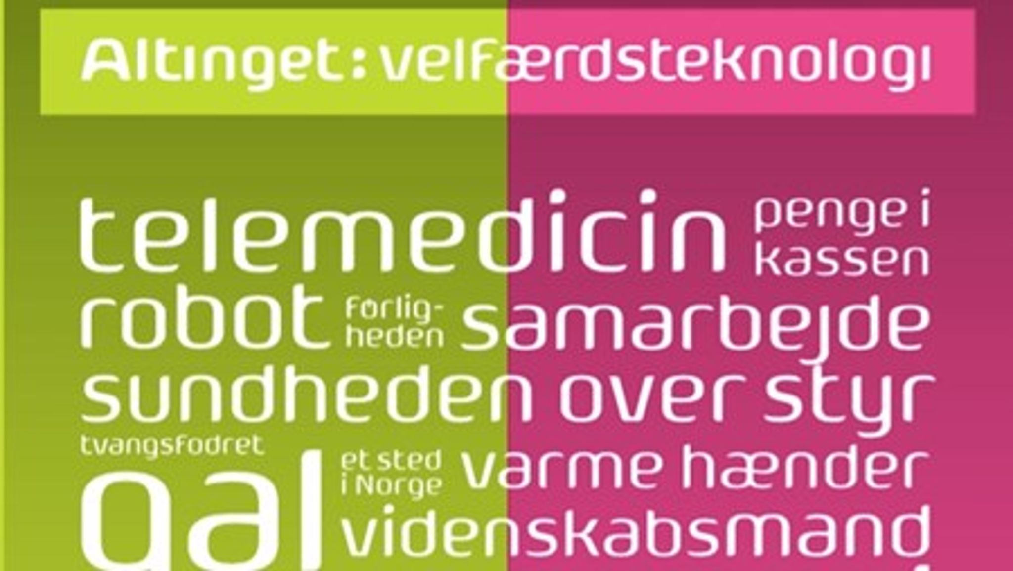Altinget udgiver nyt magasin om velfærdsteknologi i Norden.