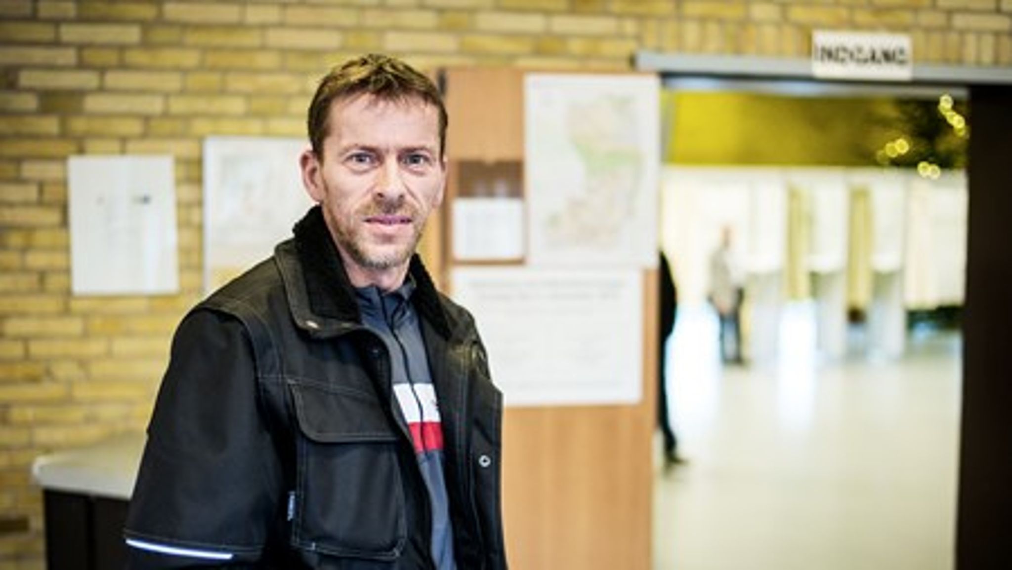 Servicetekniker Thomas Olsen, 45 år,&nbsp;stemte nej til retsforbeholdsafstemningen.
