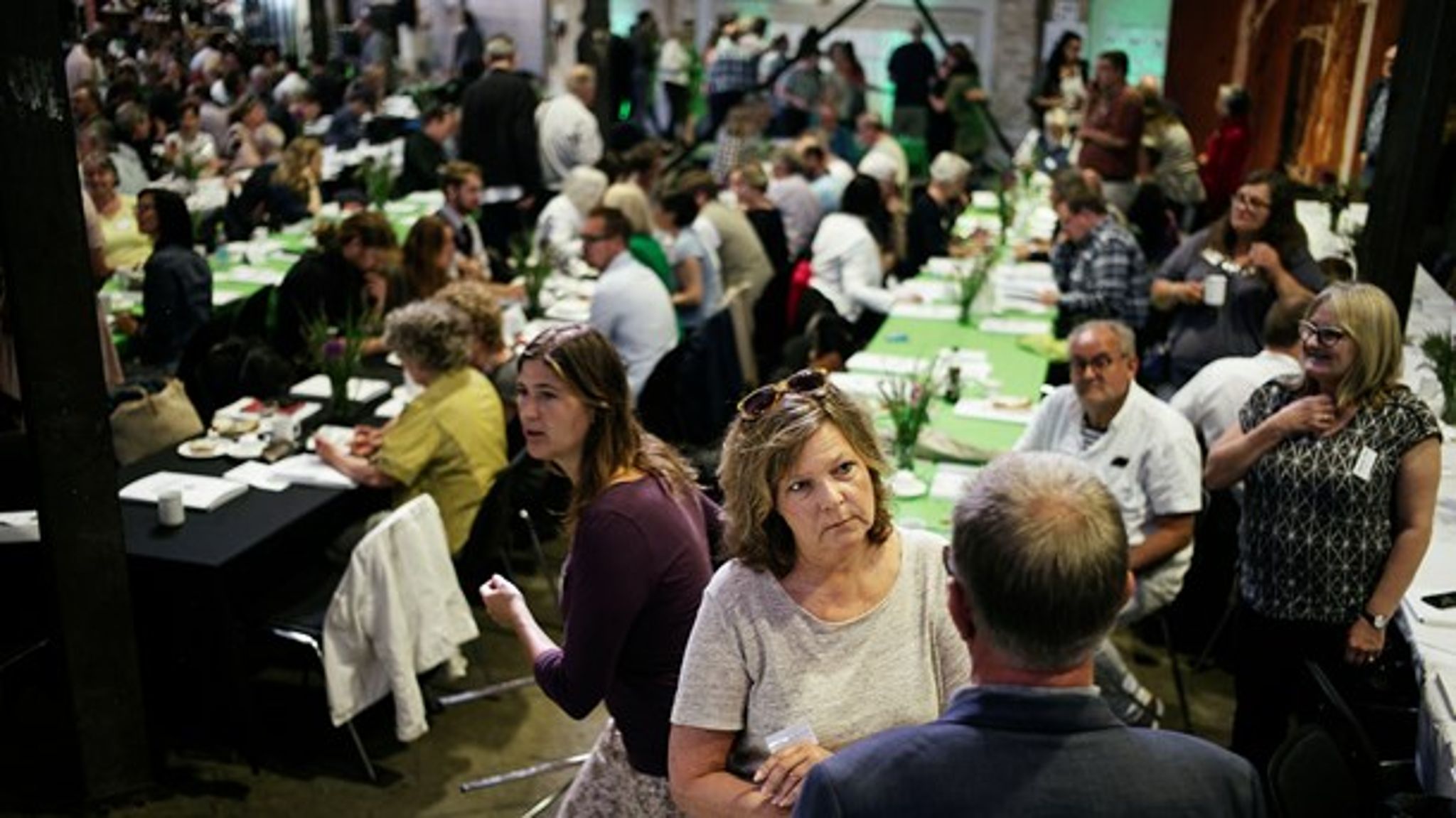 648 medlemmer af Alternativet havde tilmeldt sig lørdagens årsmøde i Odense. 