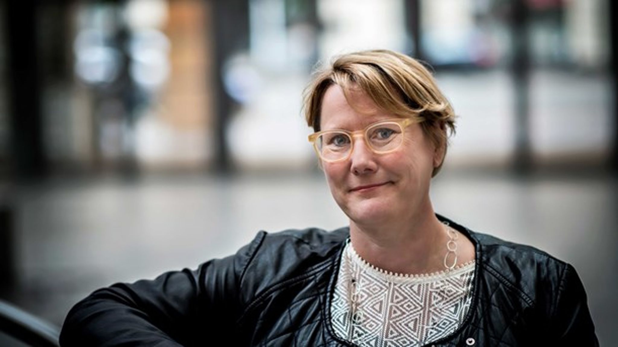 FTF's formand Bente Sorgenfrey har været en af de skarpeste kritikere af regeringens loft over gratis videregående uddannelse. Hun kalder aftalen perspektivløs og uforståelig. <br>