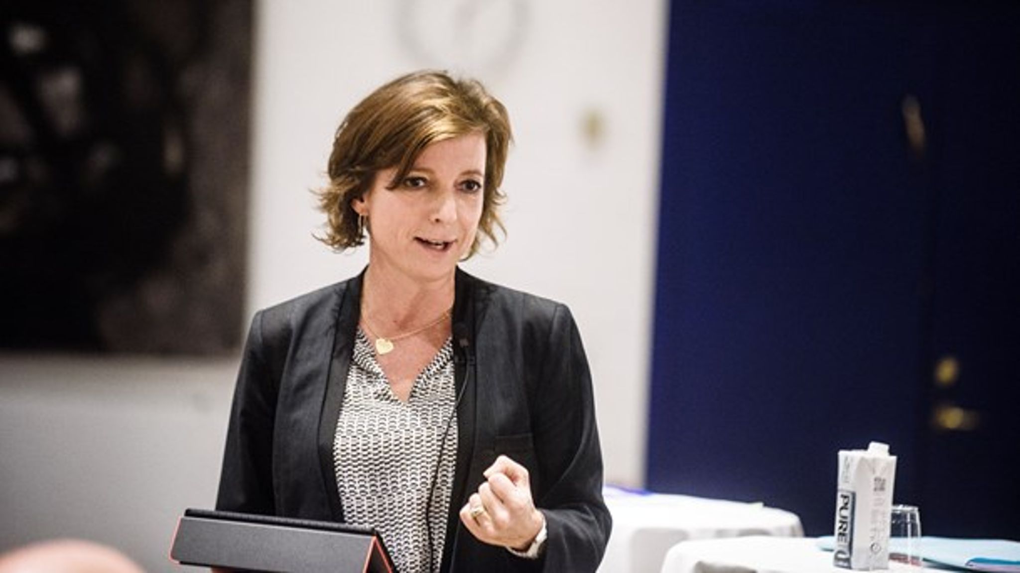 <span>
<span>”Jeg
har ikke nogen ambition om, at sekretariaterne skal smelte sammen til
et. De er lige så uafhængige nu, som de altid har været,” siger social- og indenrigsminister&nbsp;Karen Ellemann.&nbsp;</span>
</span>