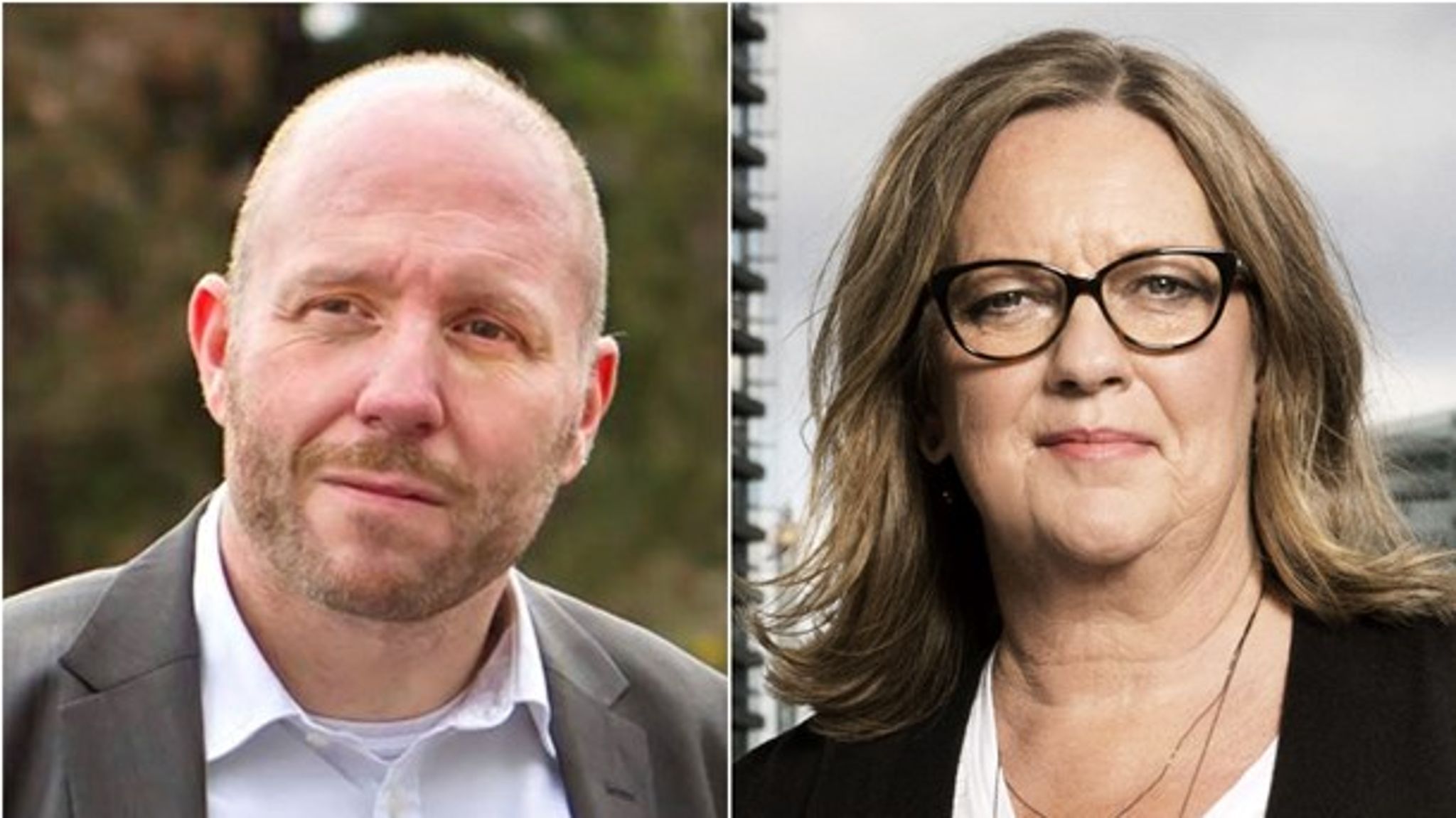 Akademikernes formand, Lars Qvistgaard, og HK’s næstformand, Mette Kindberg, vil give en halv milliard glemte kroner til bedre arbejdsmiljø ben at gå på.&nbsp;