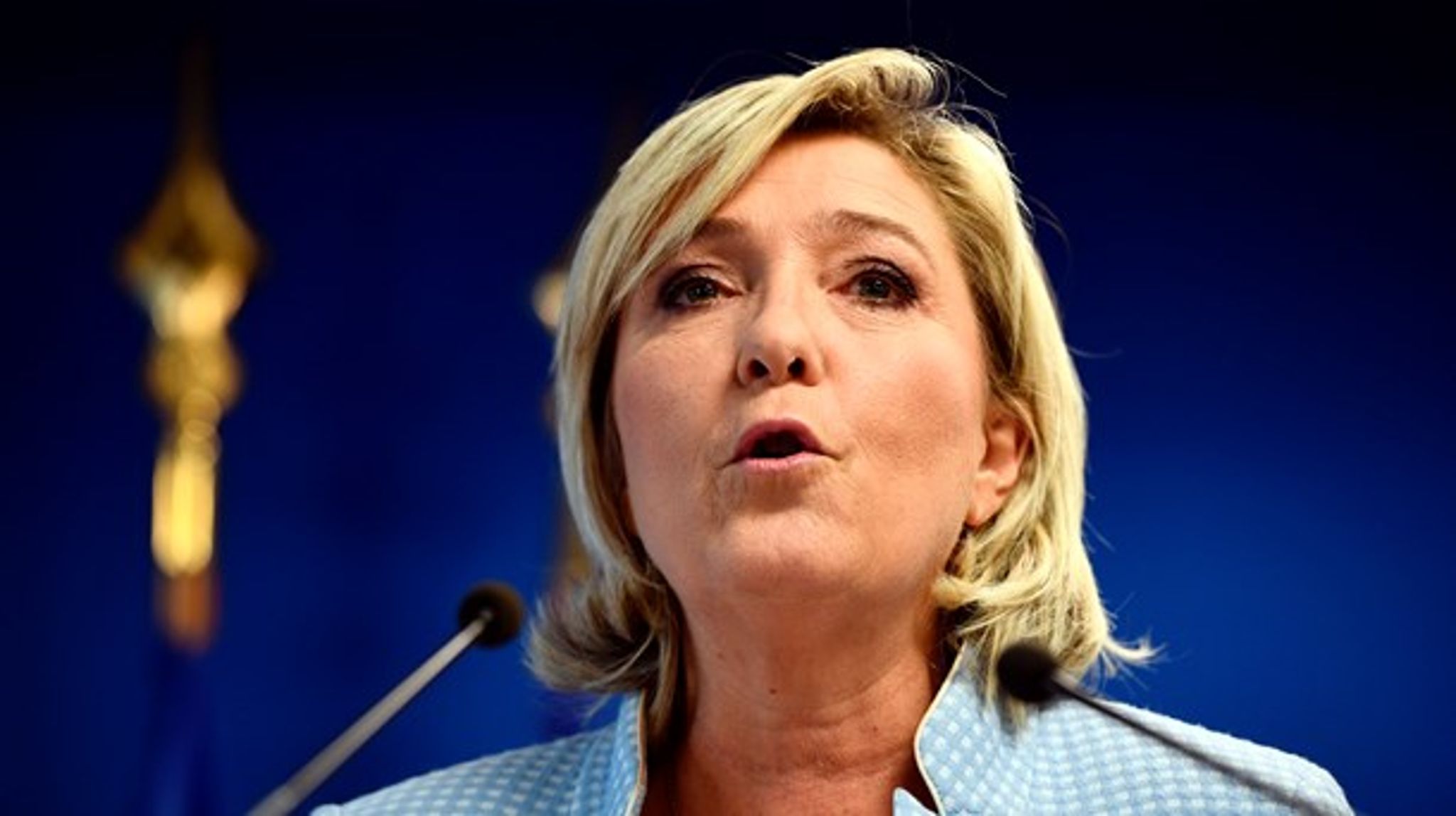 Den populistiske kommunikationsform kan forklare, hvorfor nogle partier og politikere som Donald Trump og franske Marine Le Pen kan ”brænde igennem”, skriver forskerne. 