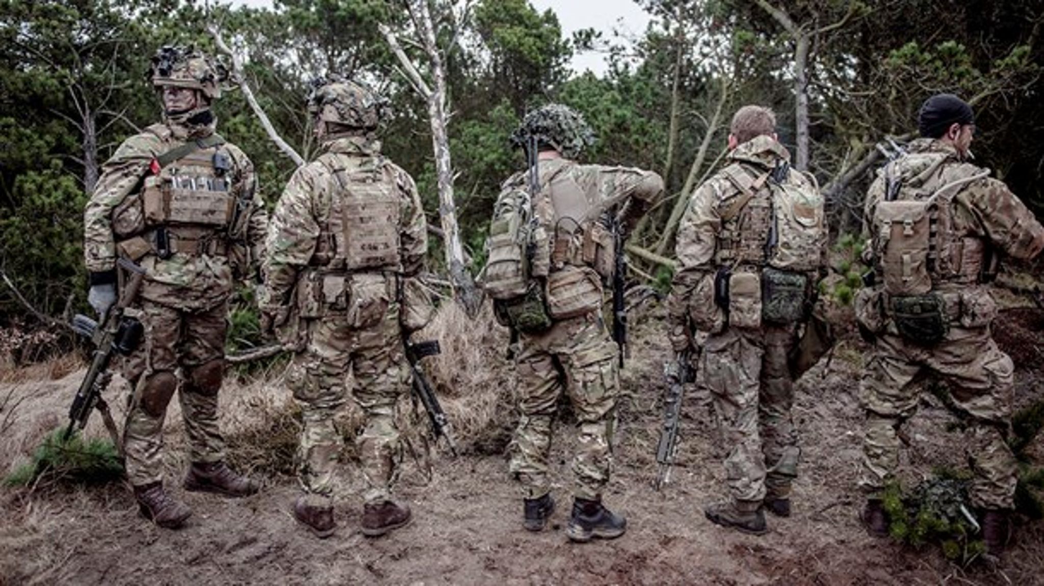 Der er uenighed om, hvorvidt Forsvaret skal have flere penge ved de kommende forligsforhandlinger (Michael Drost-Hansen/Scanpix).