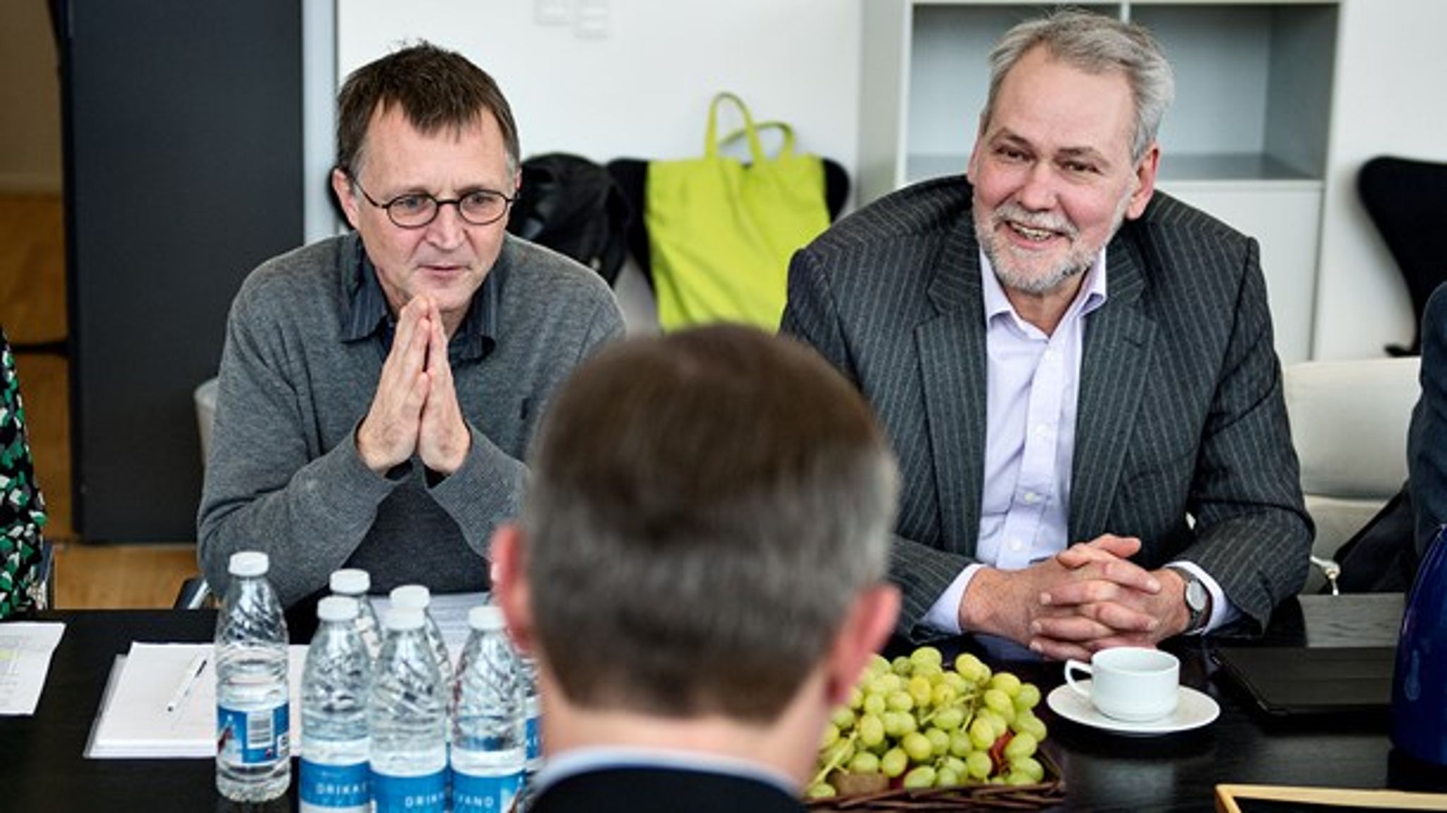 Anders Bondo Christensen fra Danmarks Lærerforening og Dennis Kristensen fra FOA ønskede ikke at være en del af alliancen, som skulle skabe ro om folkeskolen. Nu er de med ombord i et løsere samarbejde med de samme aktører.&nbsp;