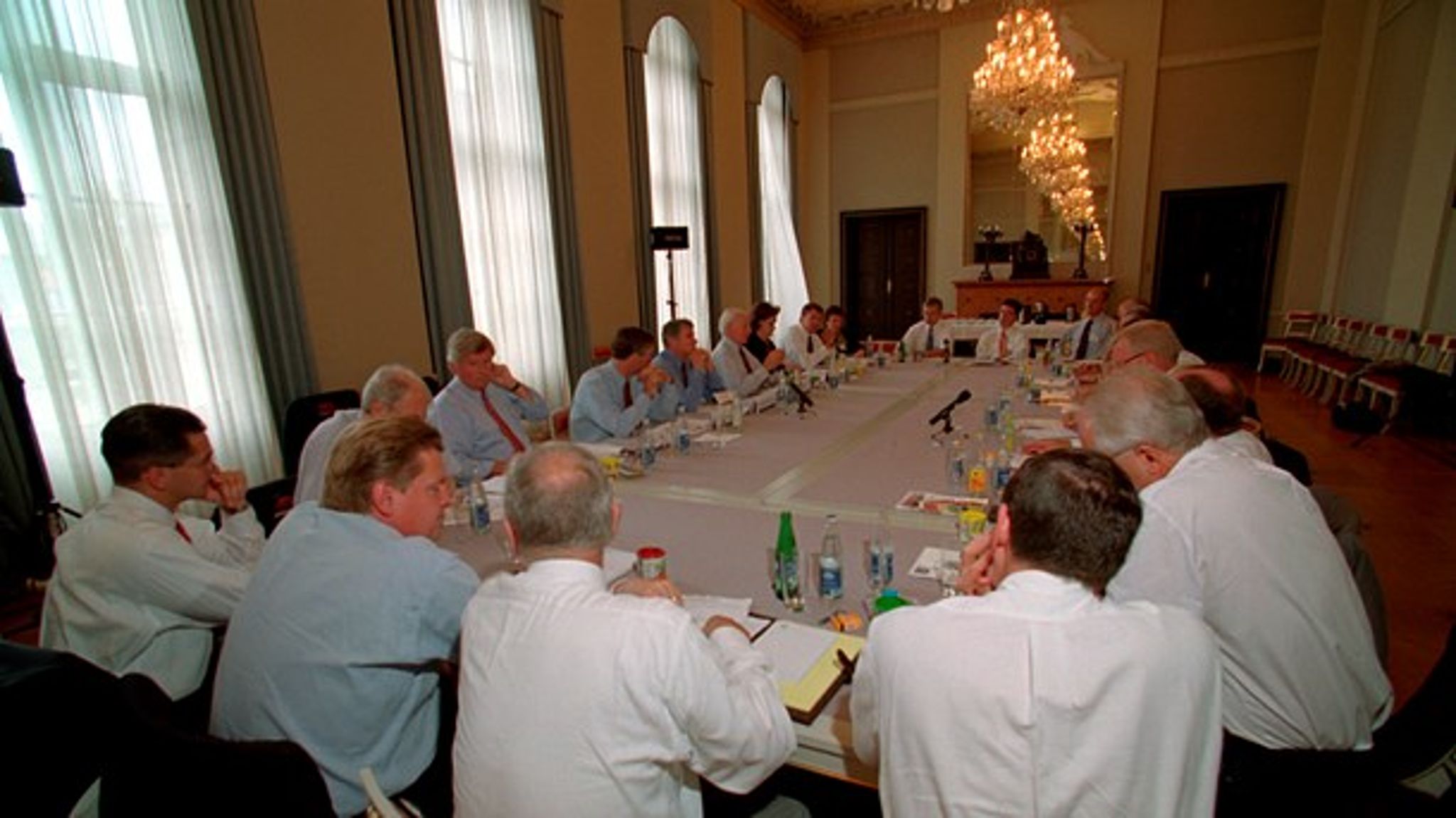 SØULKEFORSAMLING:&nbsp;For rederne lugtede ordet ”forening” måske vel rigeligt af fortidens søulkeforsamlinger, og ordet er derfor røget ud af organisationens nye navn. Foto fra 1990.