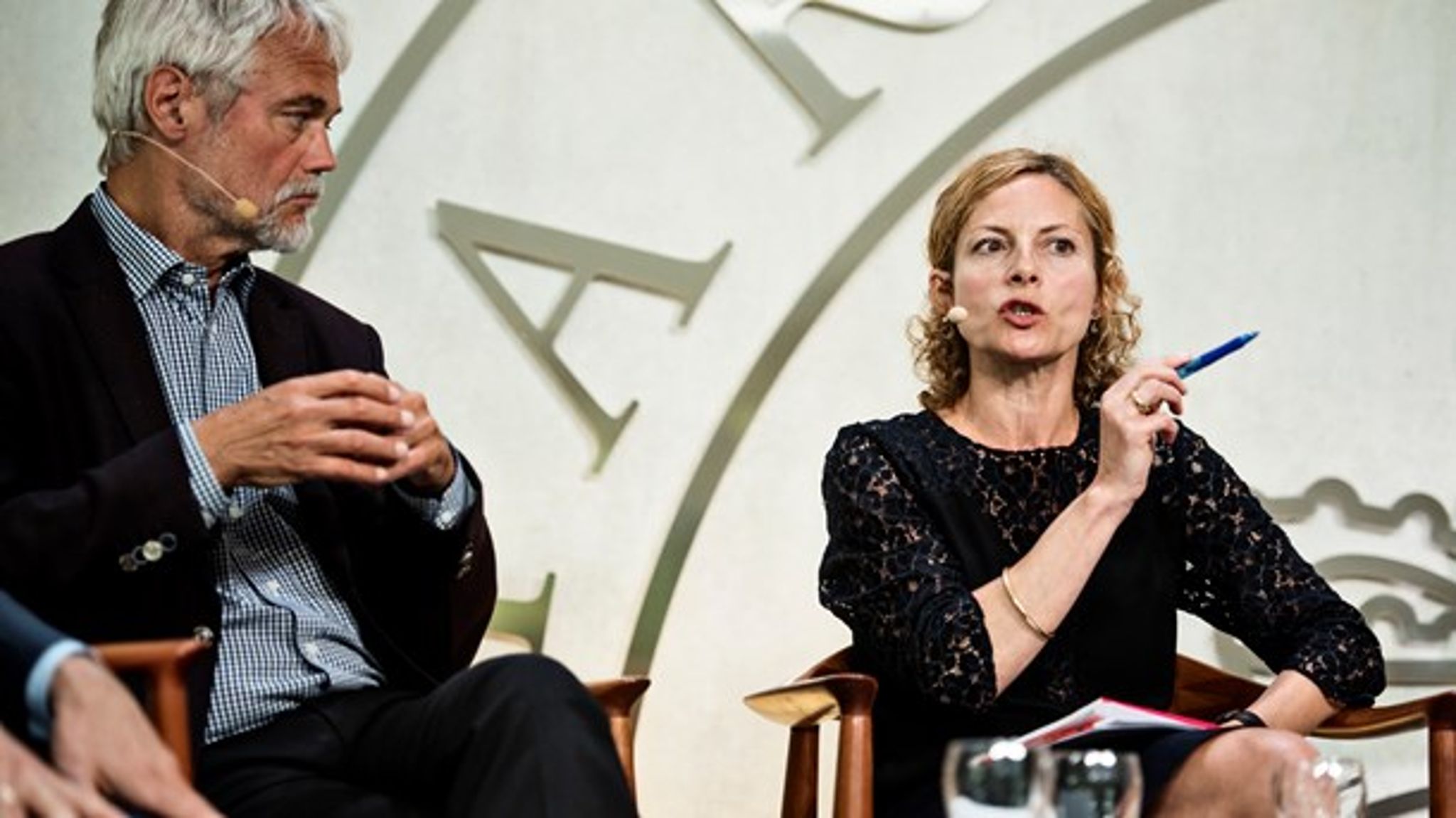 VEU fylder&nbsp;utrolig lidt i den politiske debat. Det er paradoksalt i lyset af, hvor meget vi taler om forandringer&nbsp;på arbejdsmarkedet,&nbsp;siger Stina Vrang Elias. Her fotograferet på Marienborg i maj 2016.