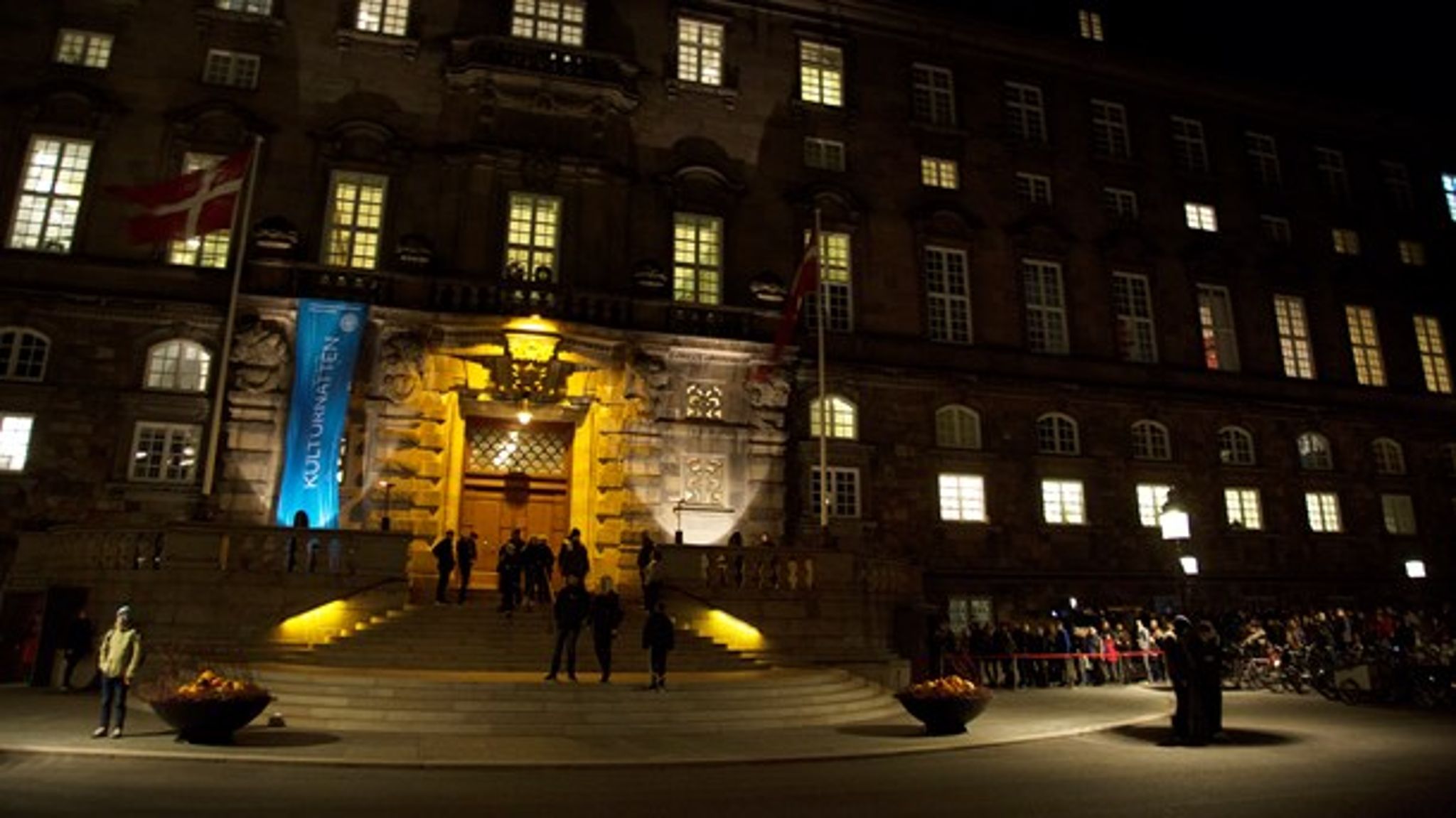 Traditionen tro åbner Christiansborg sine døre for offentligheden, når der fredag er Kulturnatten i København.