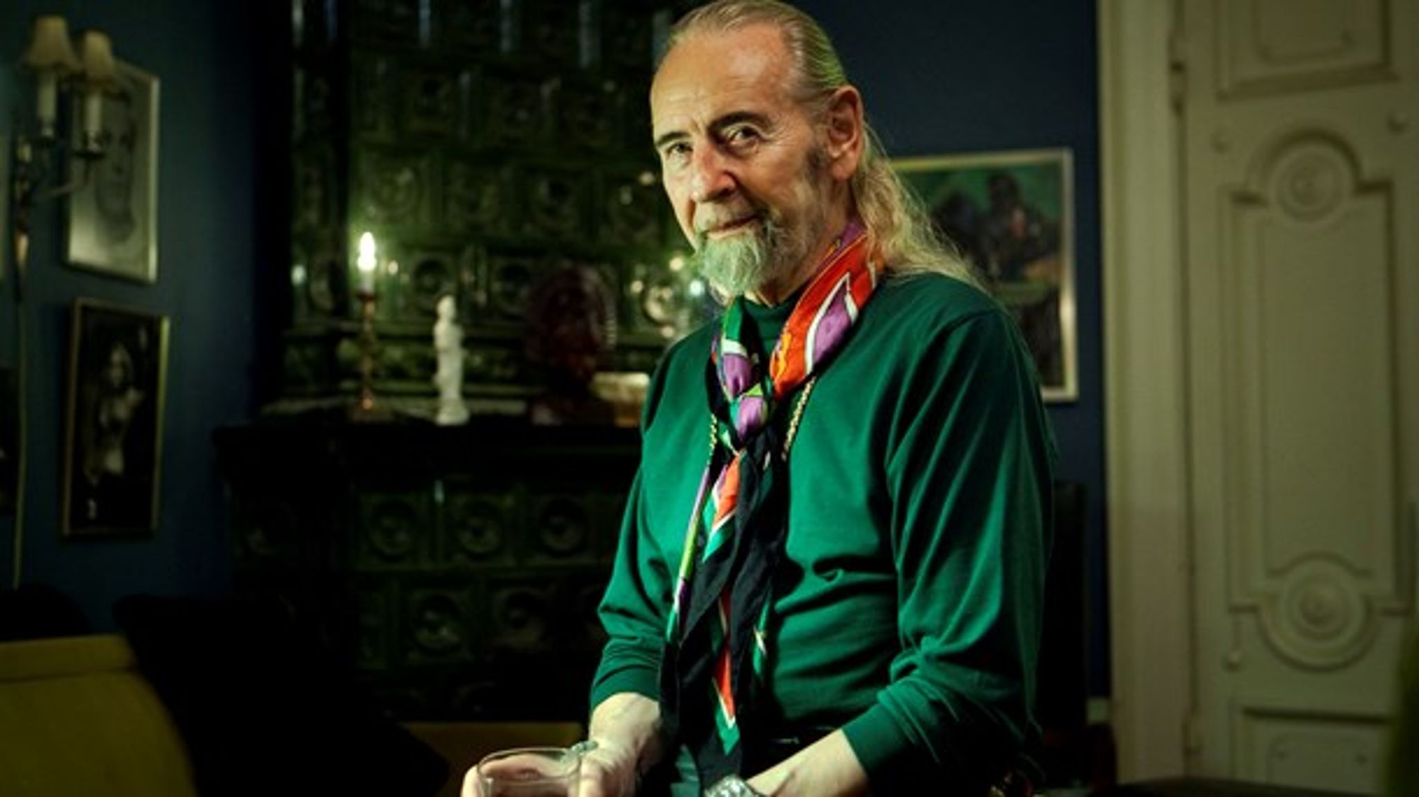 Marquis de Sade fotograferet i sin lejlighed på Frederiksberg Allé i 2010.