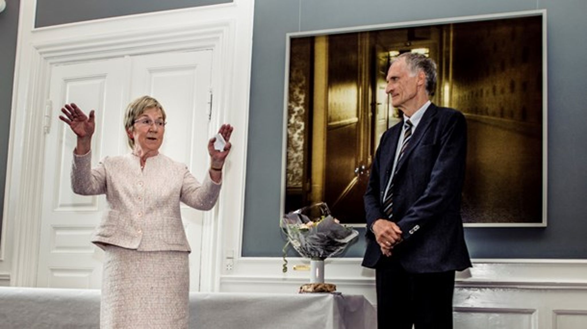 Tidligere kulturministre Marianne Jelved (R) og Bertel Haarder (V) er som privatpersoner kulturelskere, men fik aldrig formuleret en egentlig kulturpolitik i deres embedstid.