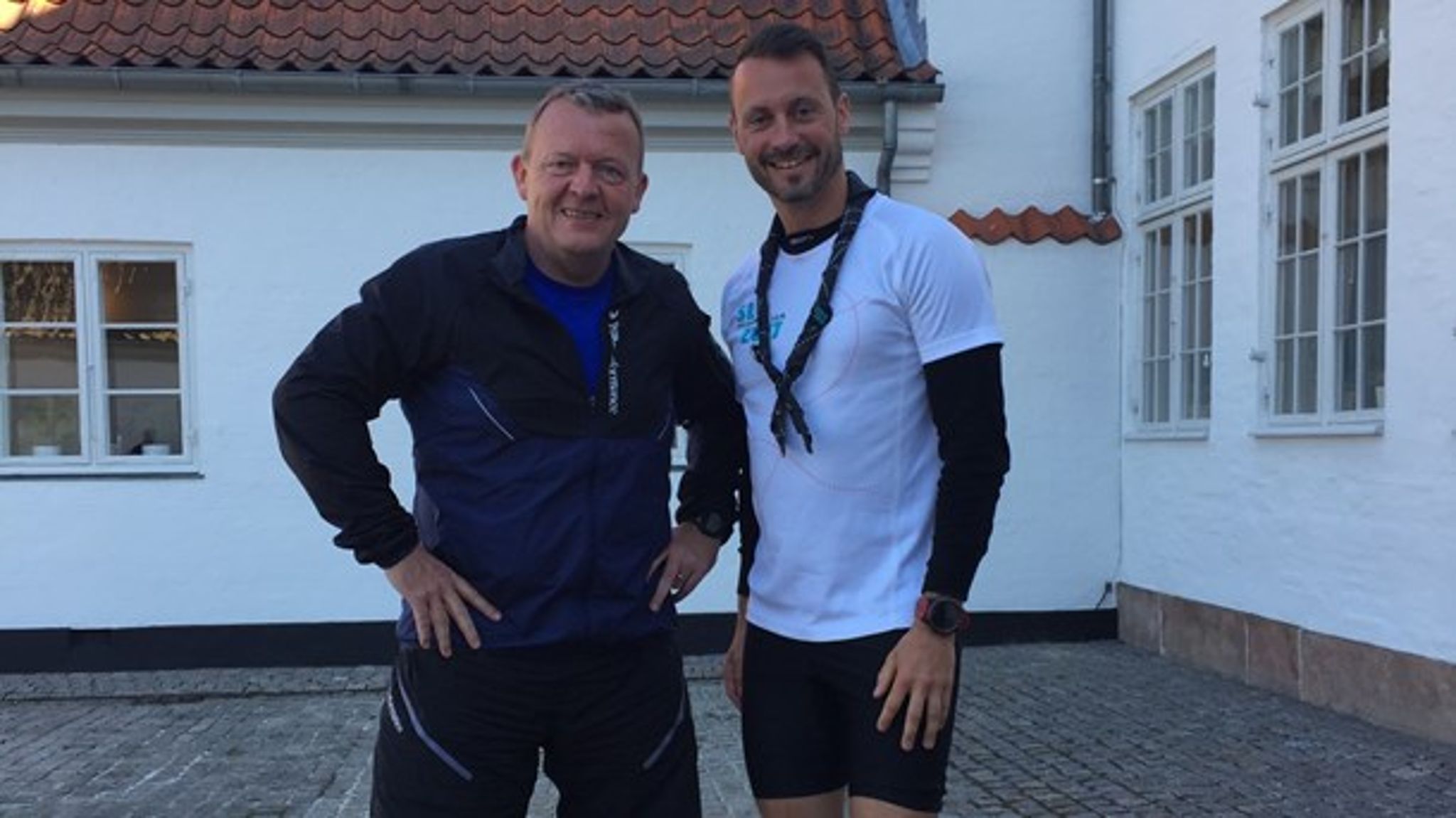 “Ja, jeg var lidt nervøs," bemærker Richard Engelholm om sit første møde med Lars Løkke Rasmussen på en morgenløbetur til Spejdernes Lejr 2017, hvor han var lejrchef. 
