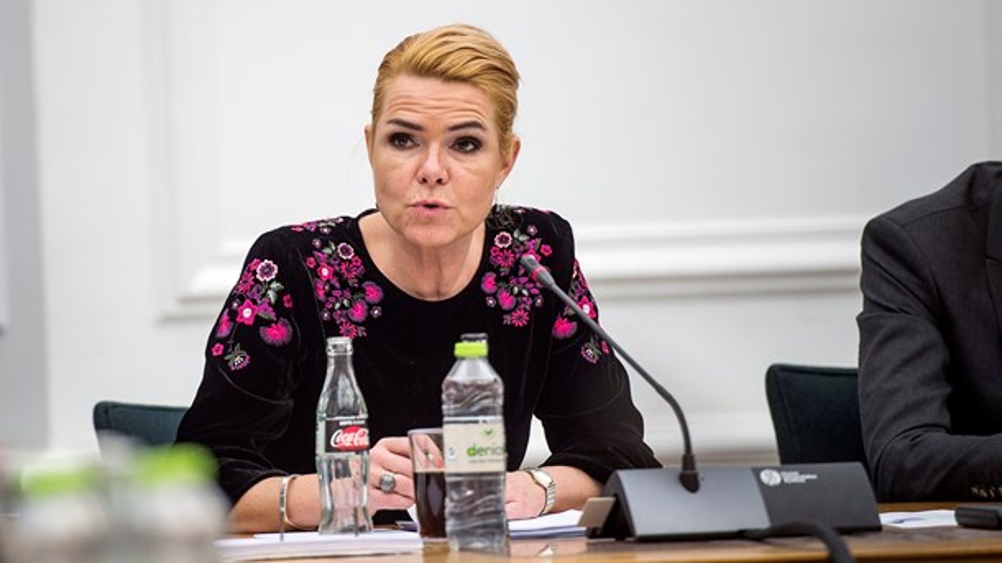 "Jeg
er ikke i forløbet blevet bedt om at forholde mig til dommen i form
af forelæggelser eller lignende," siger Inger Støjberg (V) om sin egen rolle i sagen.