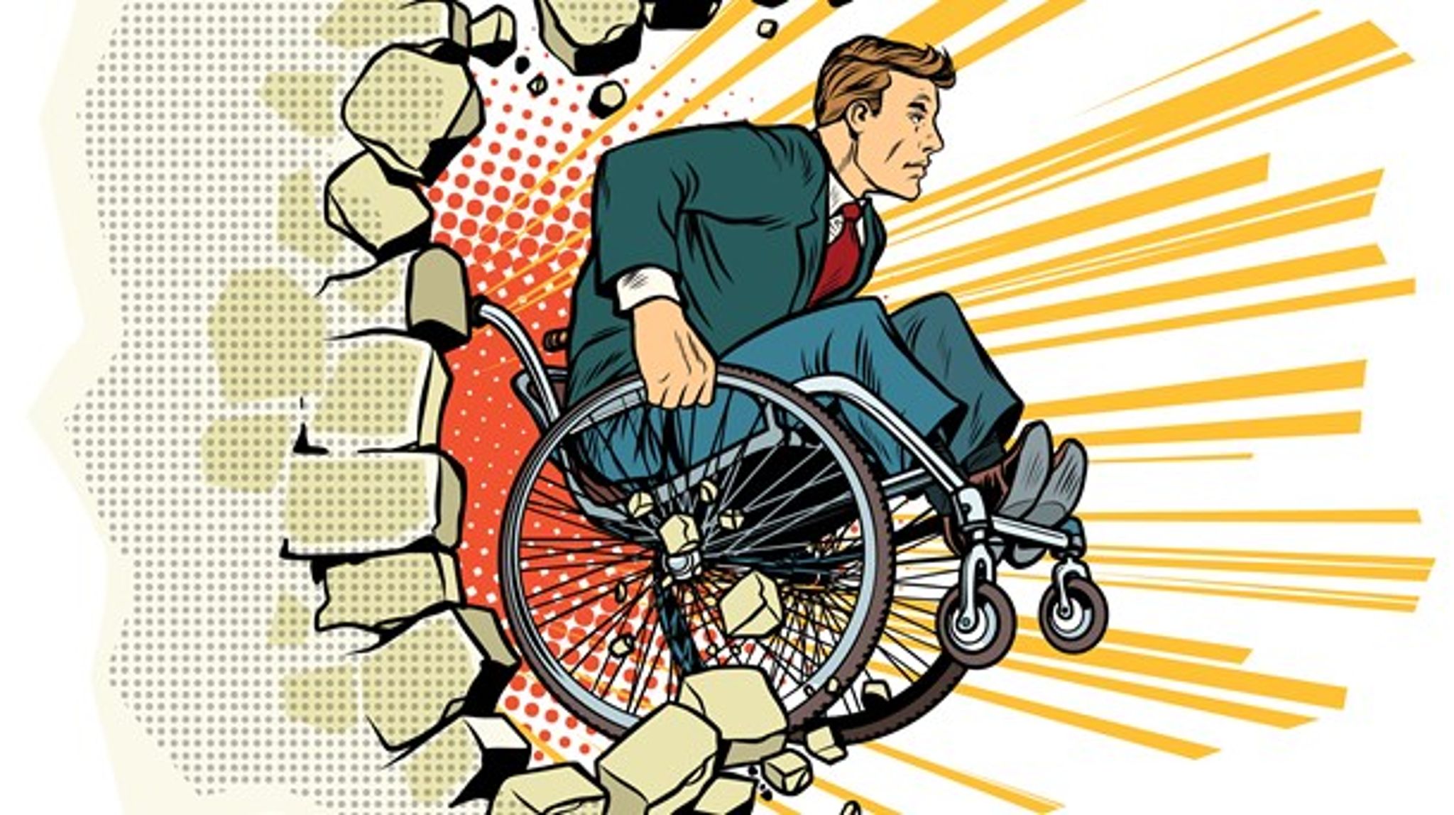 Det er unødvendigt vanskeligt for mennesker med handicap at nedbryde muren til jobmarkedet, mener Lisbeth Riisager Knudsen.