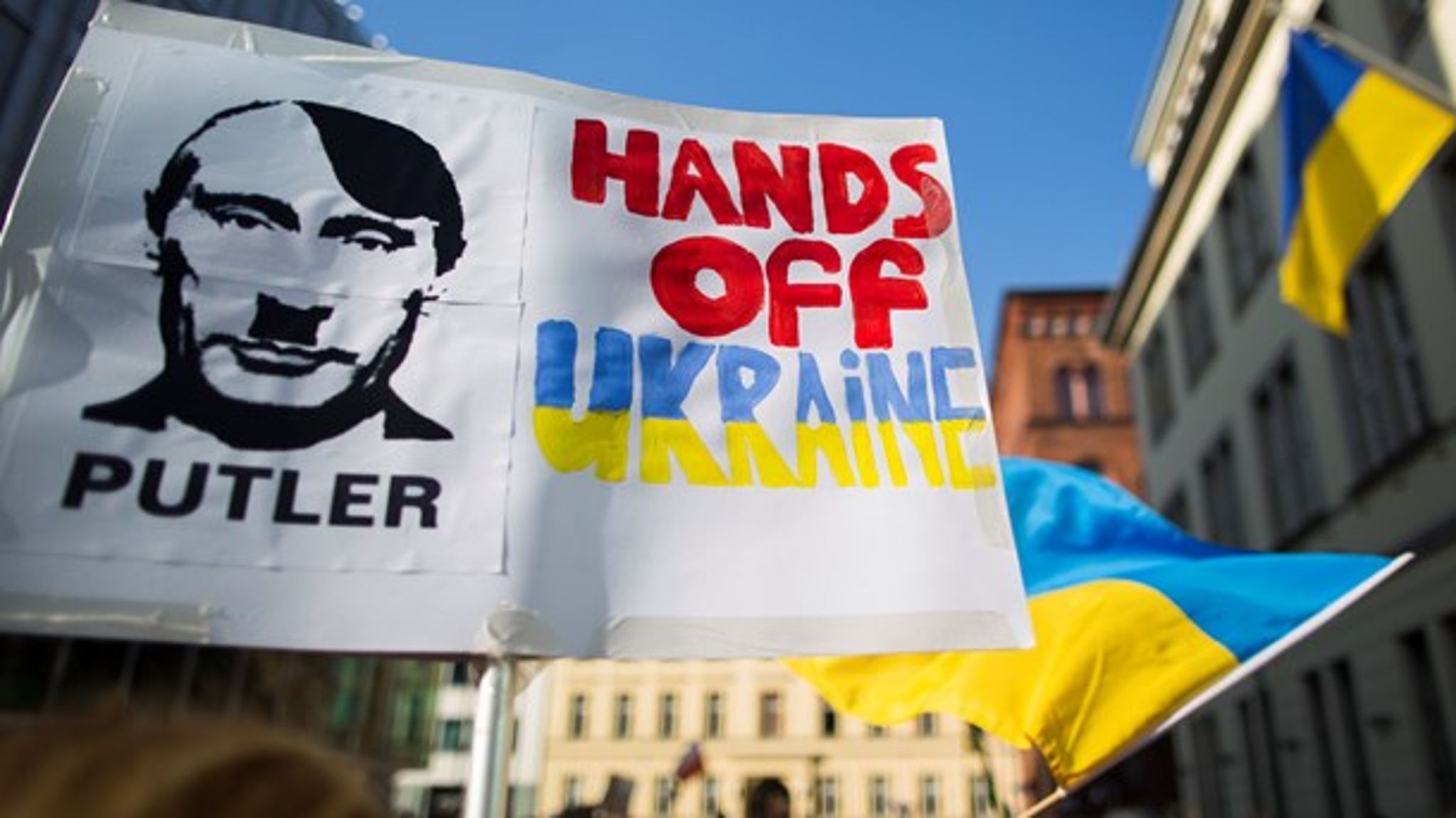 <b>PUTLER:</b> Vladimir Putins&nbsp;adfærd er den største trussel mod vores kontinents sikkerhed siden&nbsp;Anden Verdenskrig, mener David Trads.