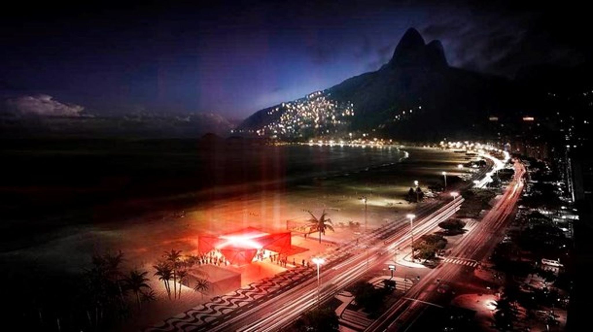 Danmark er langt fremme inde for alle 17 verdensmål, skriver Mads Lebech fra Industriens Fond. Her ses billede af den danske pavillion i Rio de Janeiro, som Industriens Fond var med til at støtte.