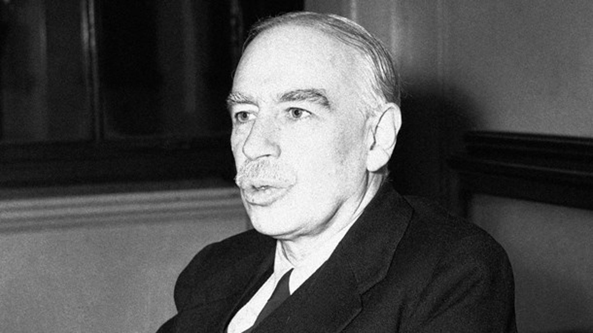 1970’ernes økonomiske krise agerede det sidste søm i Keynes’ økonomiske kiste. På billedet økonomen, Lord John Maynard Keynes.