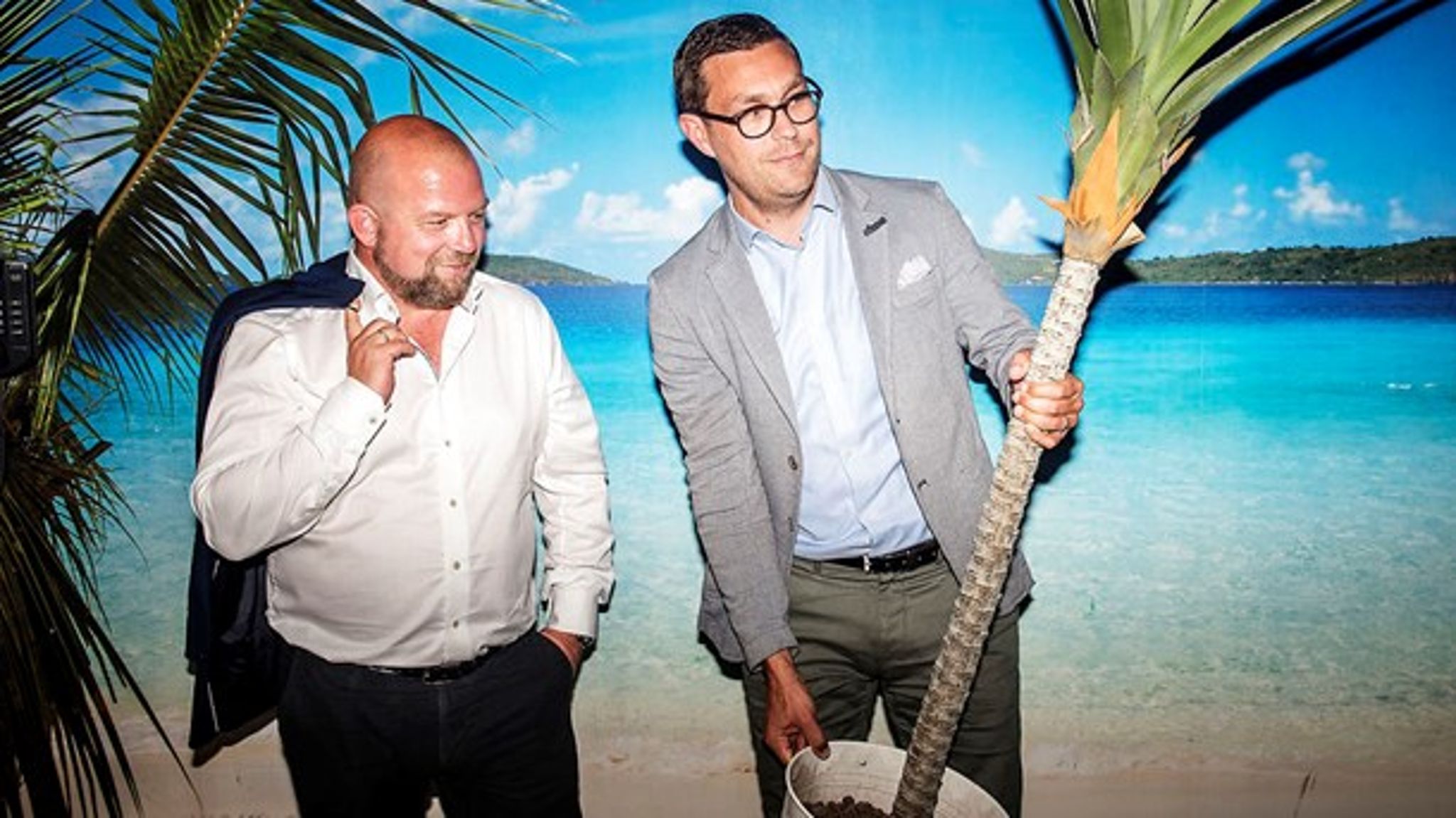 I Oslo og Stockholm findes stærke startupmiljøer for sociale iværksættere. Det mangler Danmark, skriver Christan Møller-Holst (th.), der sammen med Christian Honoré (tv.) grundlagde den SDG-fokuserede hotelbookingportal Goodwings.