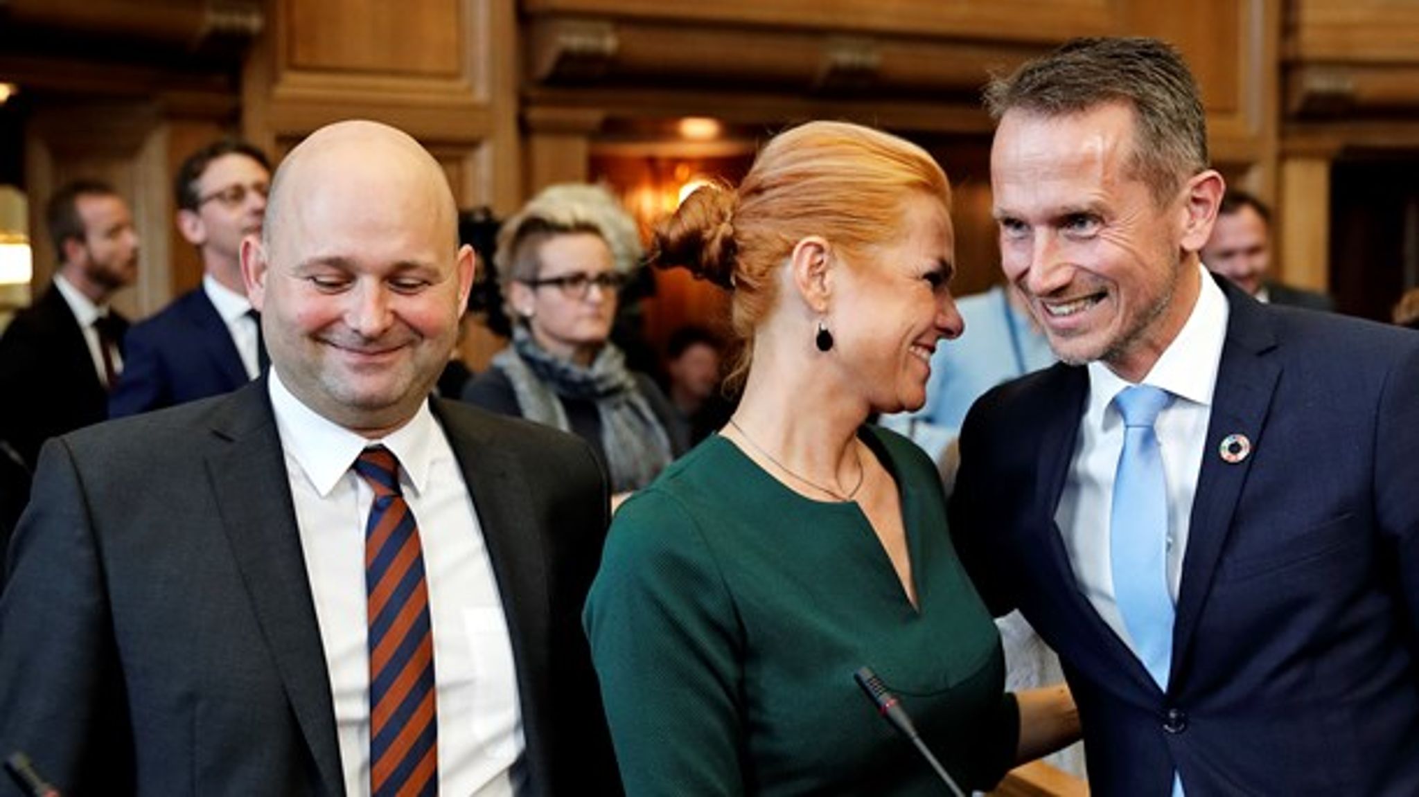 Søren Pape Poulsen er konsekvent med i toppen af ministermålingerne. Kristian Jensen og Inger Støjberg er også pænt placerede, og denne gang ligger Jensen over Støjberg.<br>