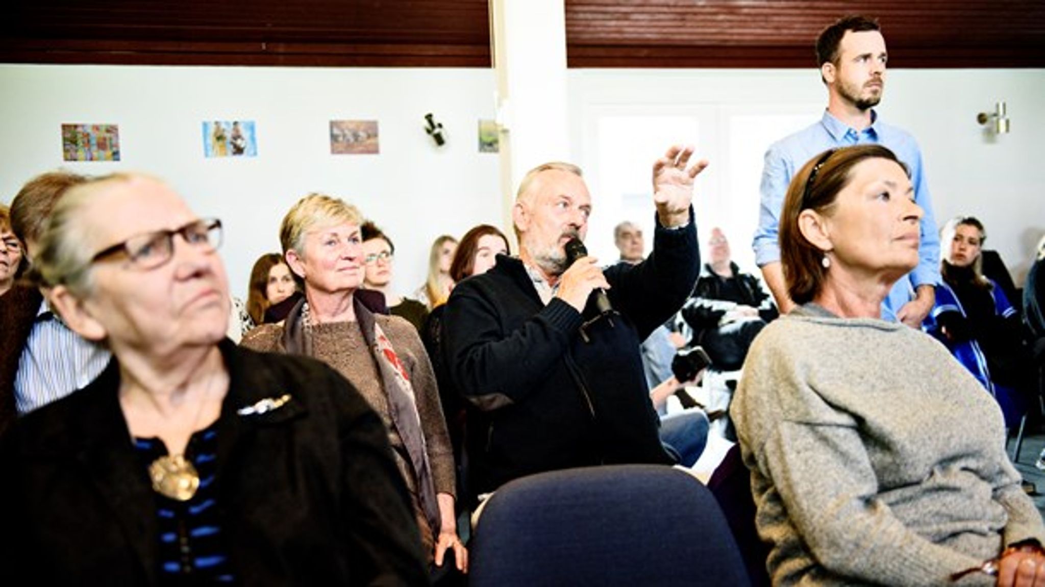Foredrag på Krogerup Højskole. 