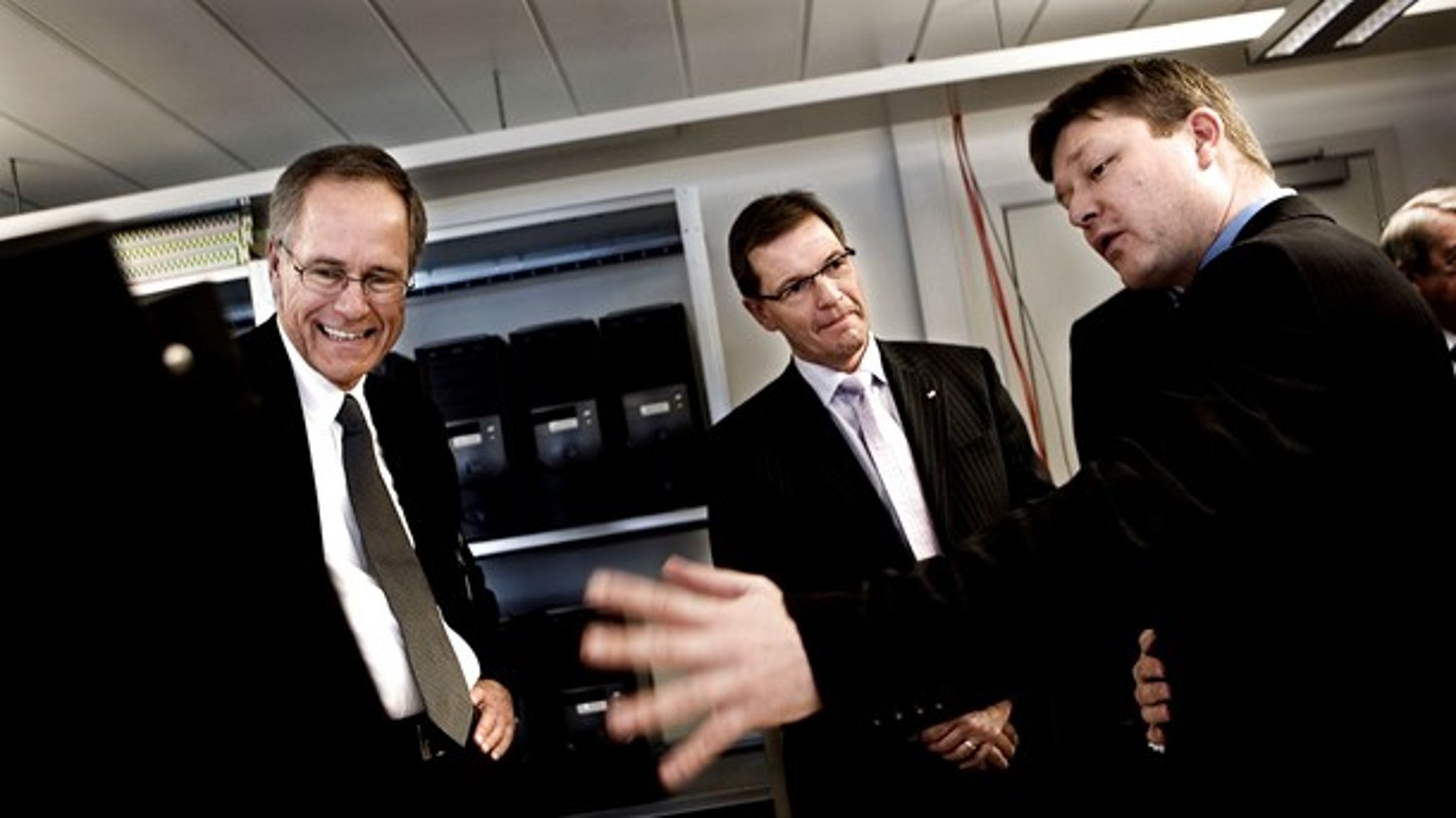 Arkivfoto af bestyrelsesformand i Innovationsfonden, Jens Maaløe, som glæder sig over stigende interesse for at søge midler hos fonden, på trods af den større konkurrence, som interessen skaber.&nbsp;