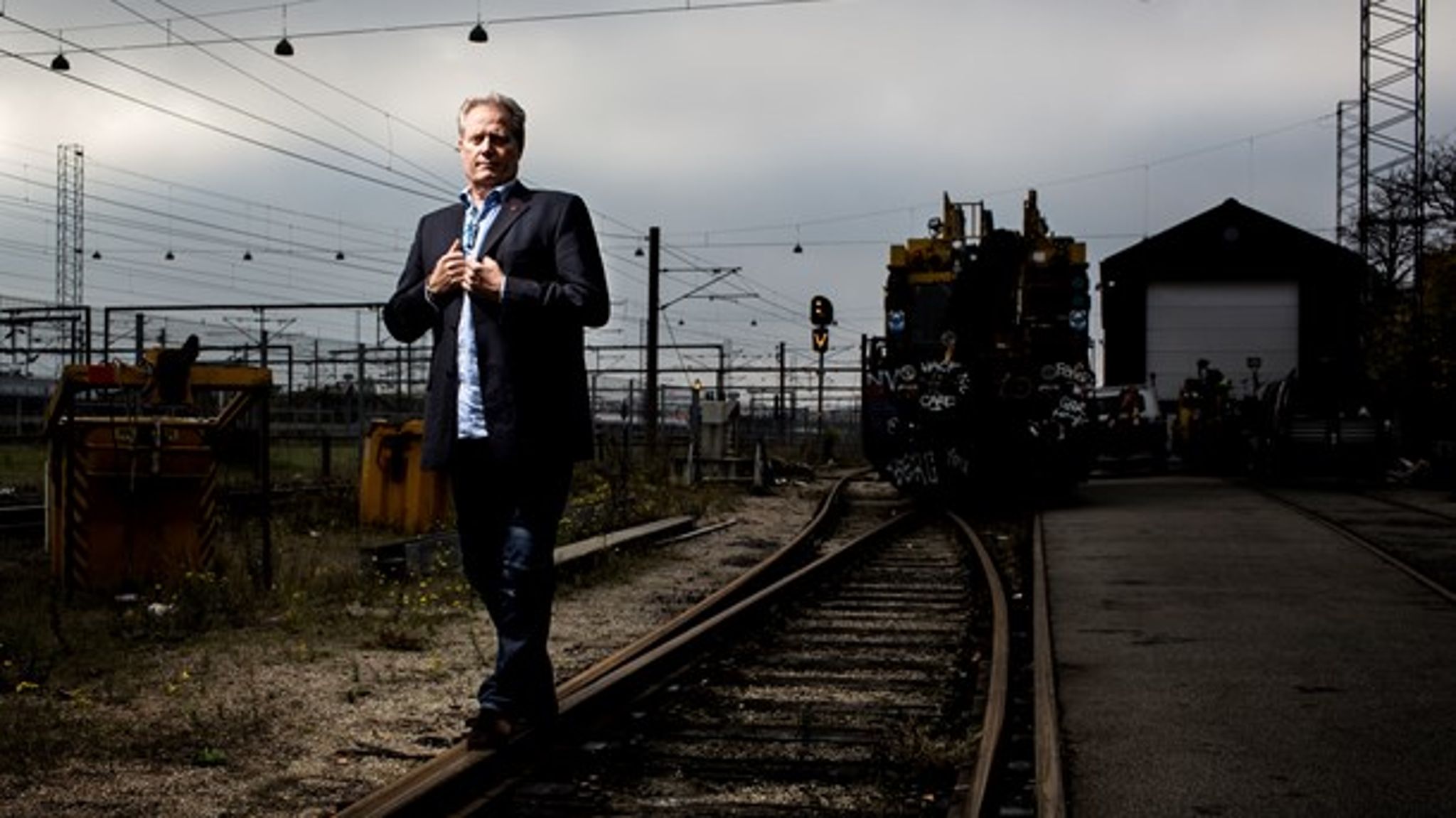 "Når dem, du samarbejder med, pludselig ikke
samarbejder længere, så bliver du frustreret og ærgerlig," siger Jimmy Gørtz. 