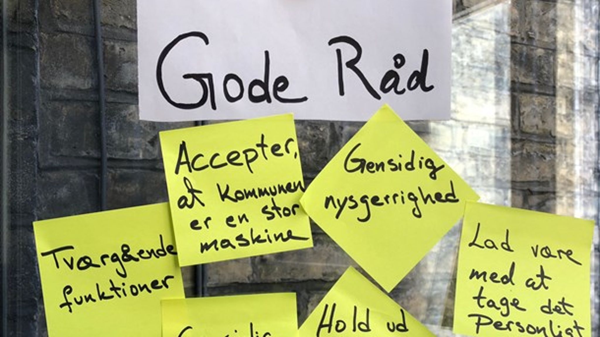 "Accepter, at kommunen er en stor maskine", "lad være med at tage det personligt", "kaffemøder, kaffemøder og endnu flere kaffemøder", "hold ud, og bliv ved", sådan lyder nogle af rådene til, hvordan ildsjæle og kommuner får et endnu bedre samarbejde.