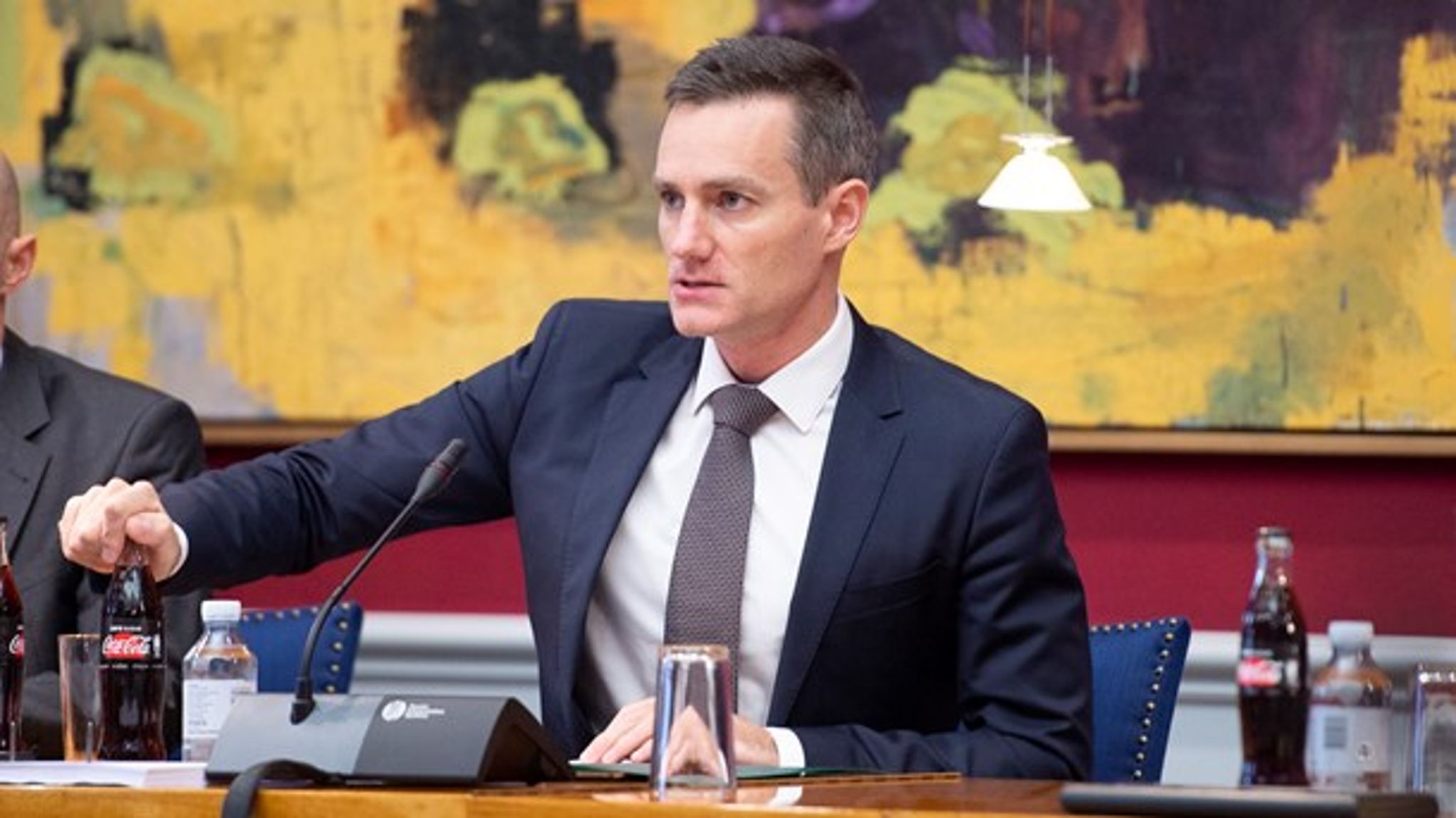 Erhvervsminister Rasmus Jarlov skal til flere samråd i ugens løb.&nbsp;