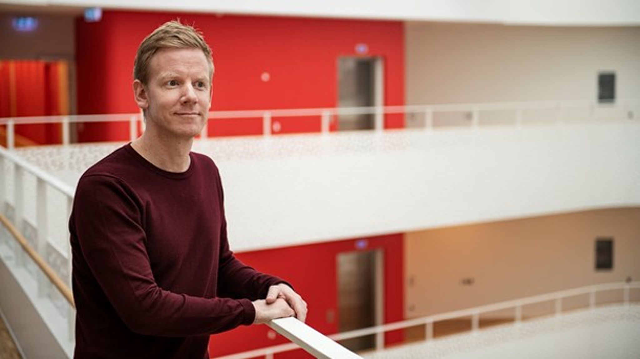 "Vi er først en succes, hvis vi kan se konkrete forbedringer i levevilkårene for blinde og svagsynede," siger direktør i Dansk Blindesamfund, Rasmus Grue Christensen.