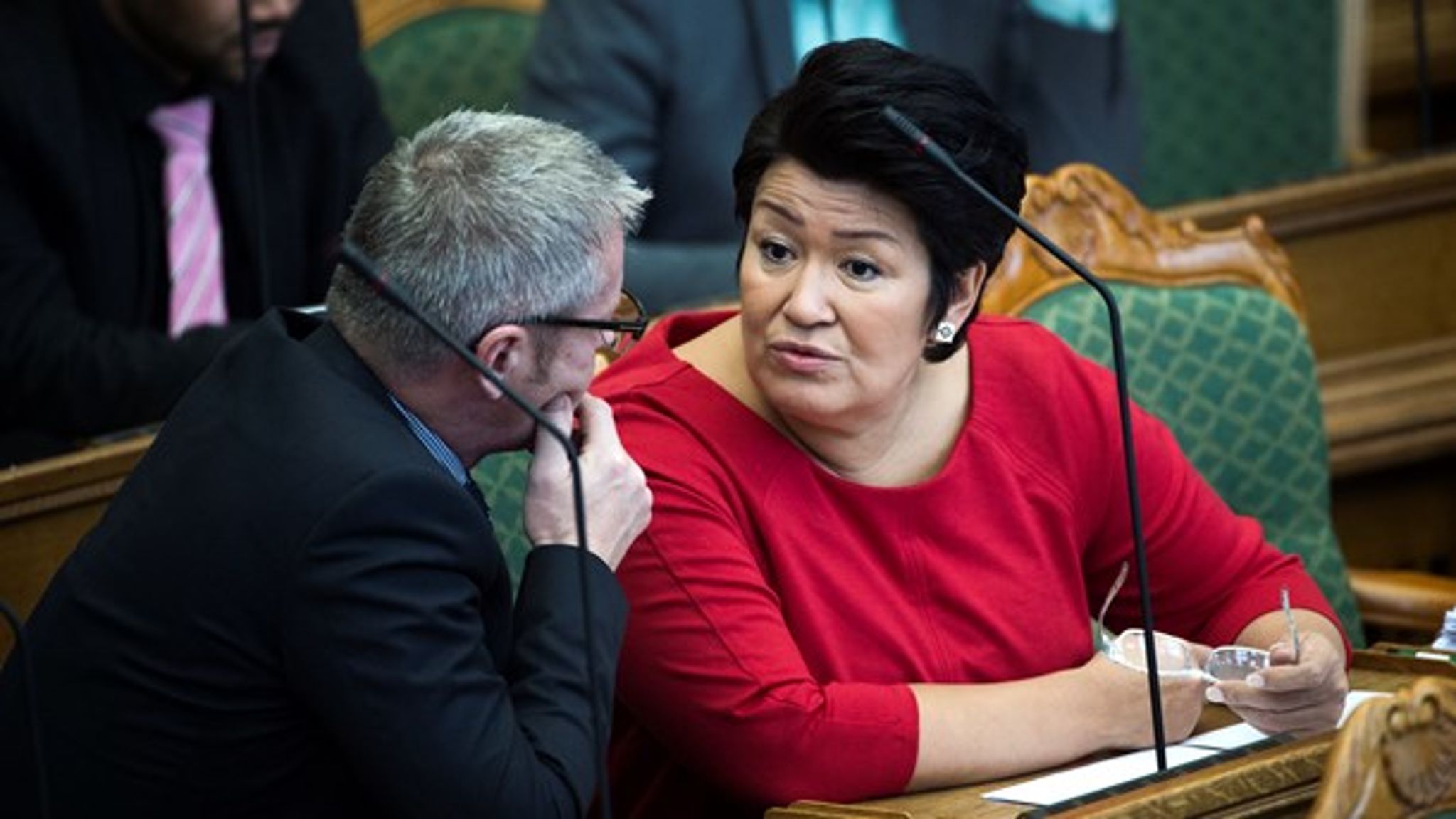 Aleqa Hammond repræsenterer partiet Nunatta Qitornai, som går ind for et selvstændigt Grønland.
