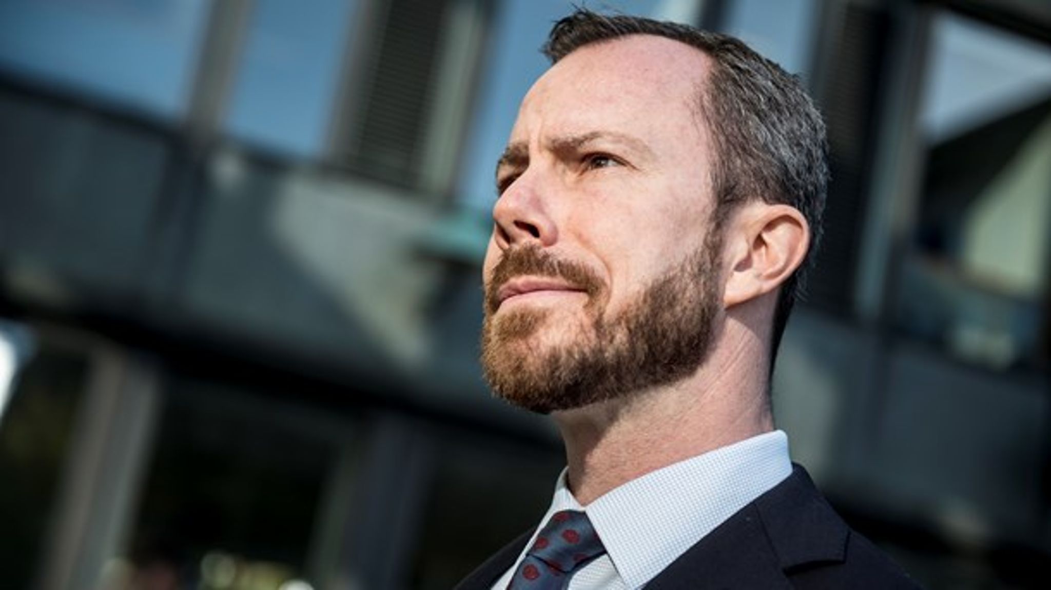 Jakob Ellemann-Jensen (V) og regeringen satser på, at et nyt center mod antibiotikaresistens står klar i København i 2019. (Foto: Mads Claus Rasmussen/Ritzau Scanpix) <br>