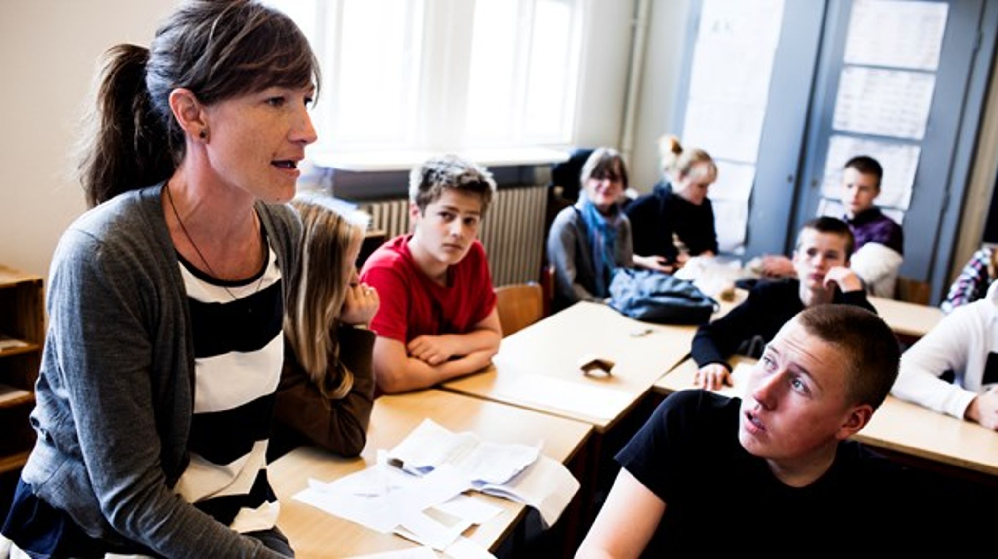 God undervisning skabes, når læreren har evner
til og mulighed for at skabe nærværende og vedkommende undervisning, hvor hvert
enkelt barn inddrages, skriver&nbsp;Anders Bondo Christensen. (Arkiv)